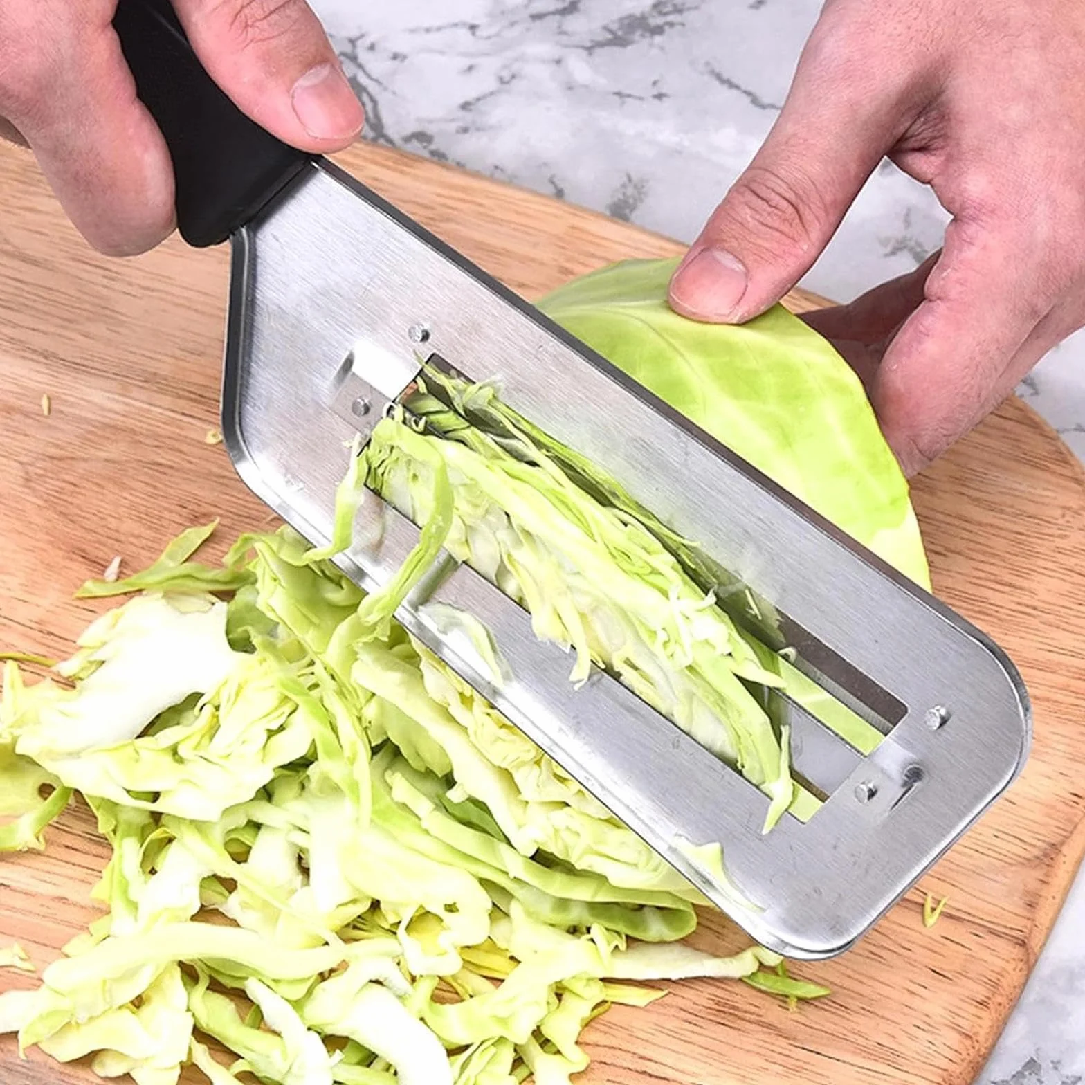 Râpe À Chou En Acier Inoxydable Pour Salade De Chou, Cuchillo Triturador De Repollo