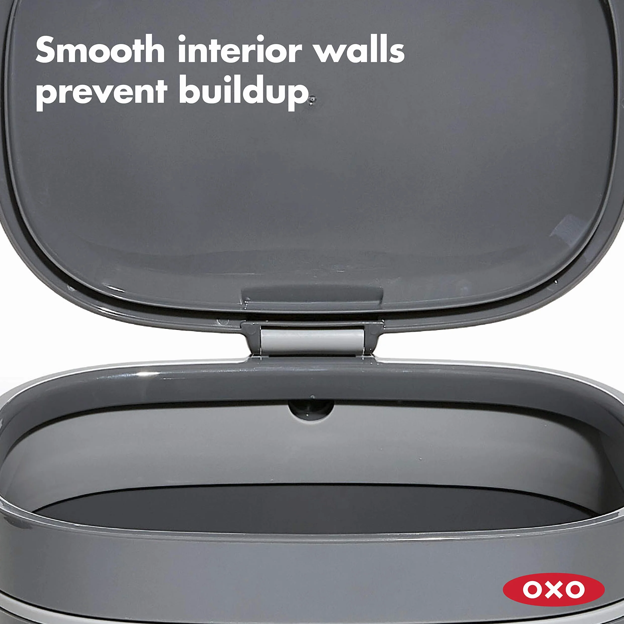 OXO Poubelle à Compost, Gris, 6.6 L