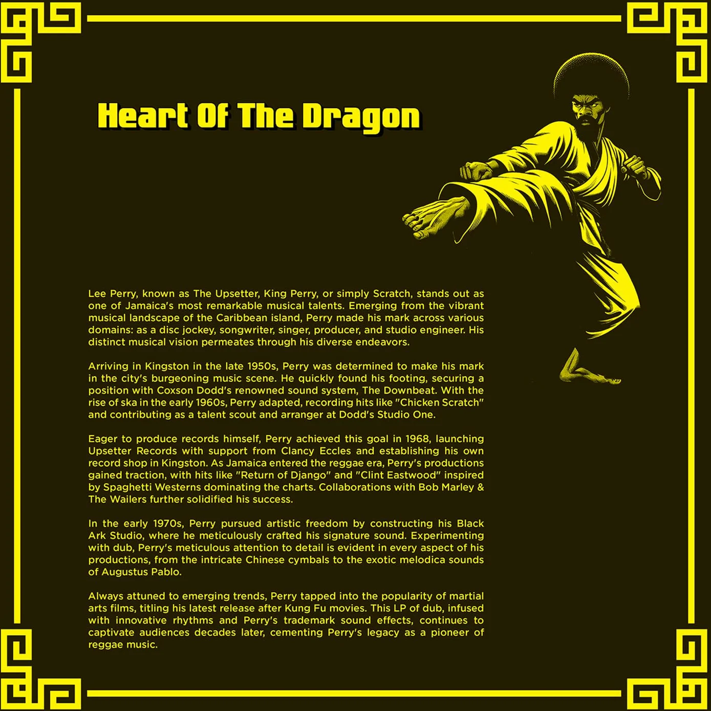 Heart Of The Dragon 30cm Jaune