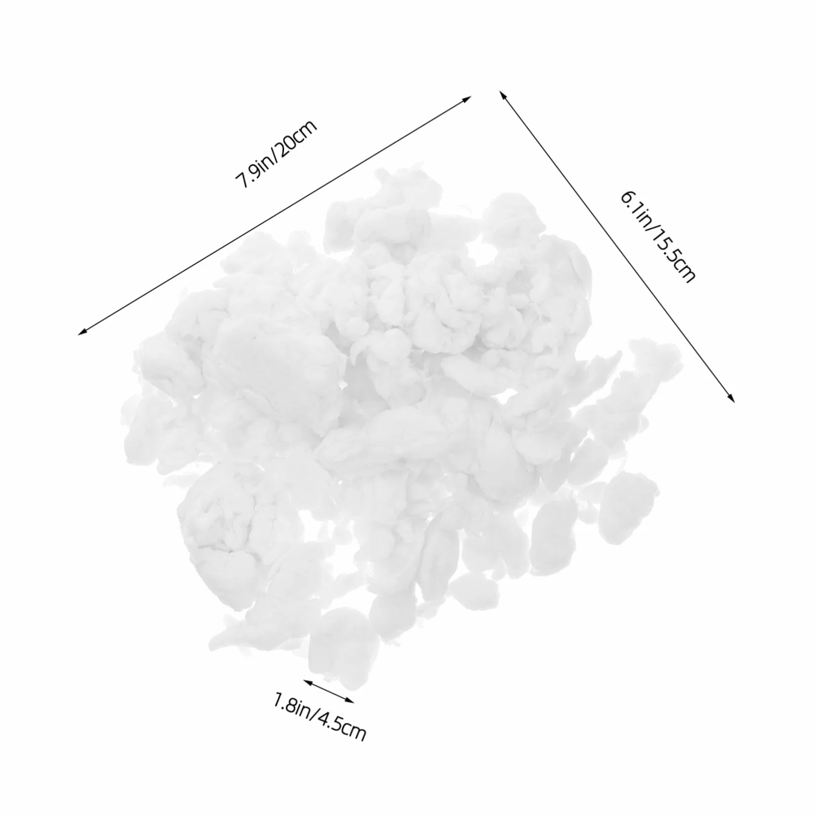 AUTSUPPL Papier Pâte Naturelle Déshydratée Matériau Fibres Artisanat DIY