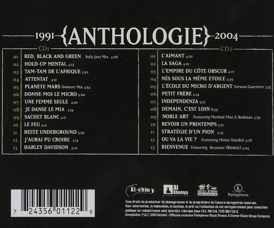Anthologie 1991-2004