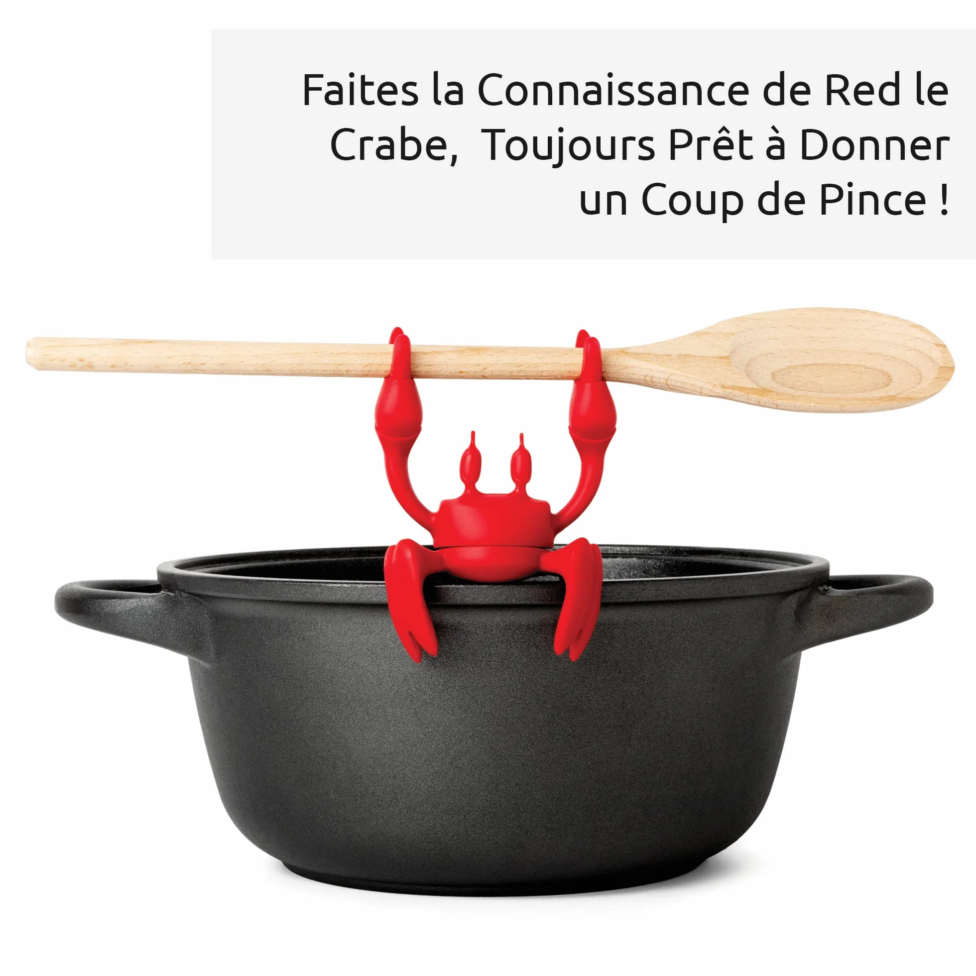 OTOTO Repose Cuillère Silicone Résistant à la chaleur Support Antidérapant Cuisine Gadget
