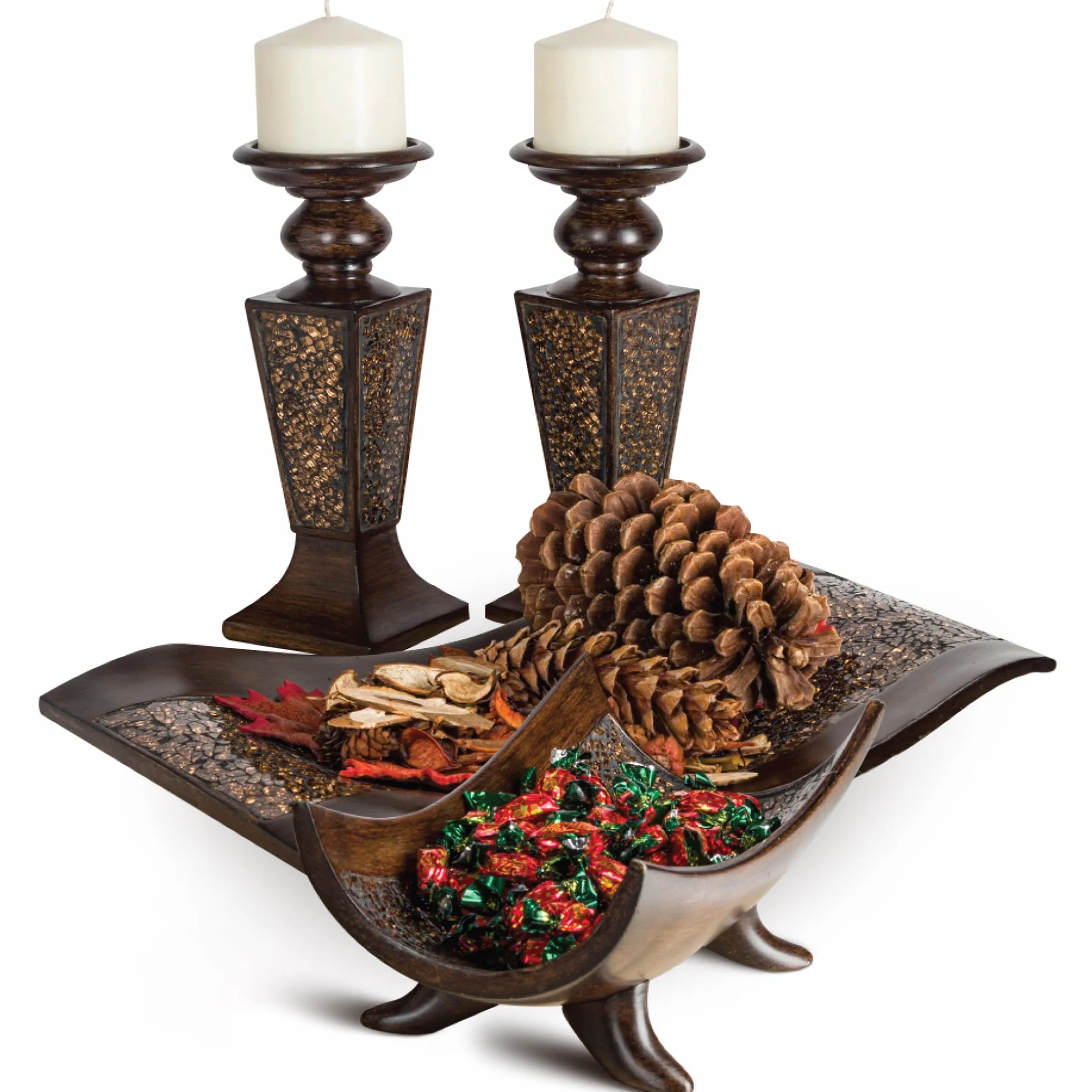 Creative Scents Orbs Marron Lot de 3