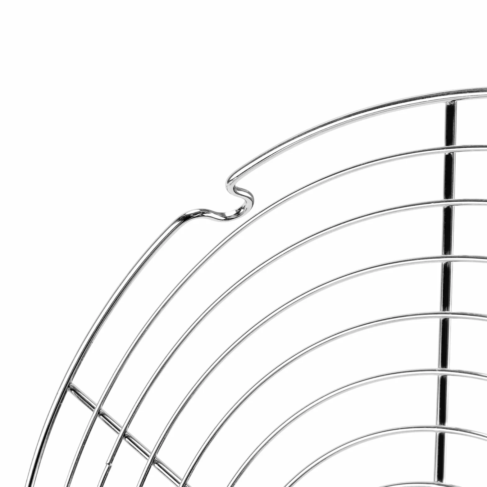 Grilles de Refroidissement pour Pâtisserie Lot de 5 - 30,5 cm Argenté Rondes Cuisson Rapide