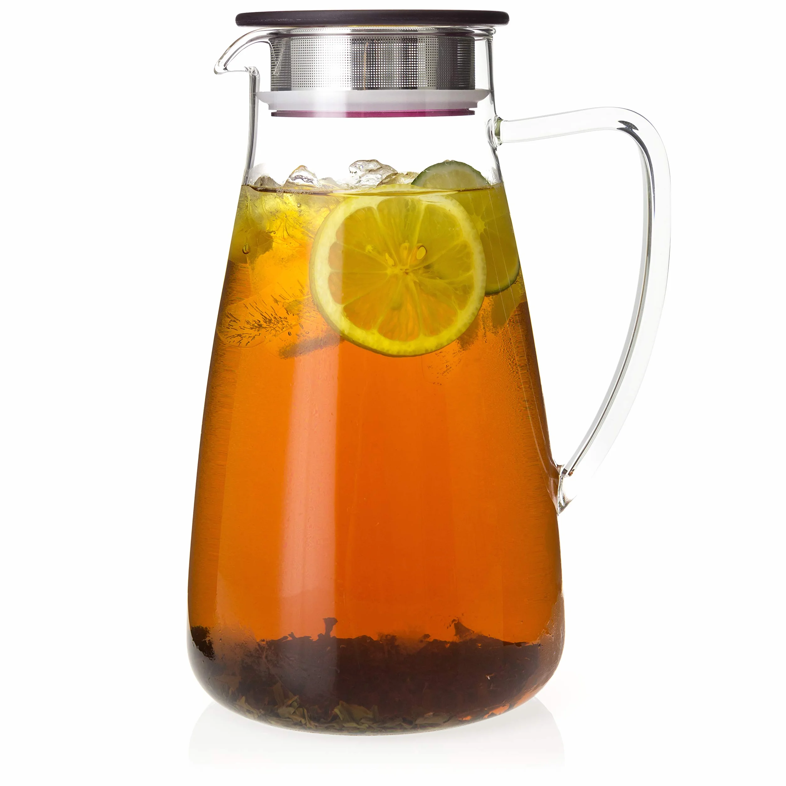 ForLife 838-a-crb Bouteille pichet Thé glacé, verre, Canneberge