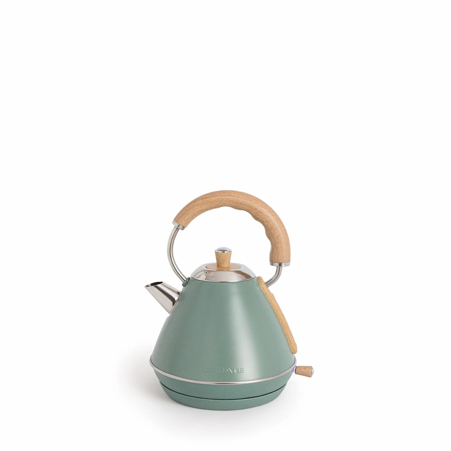 Bouilloire électrique Vert sauge 1l 1200 W arrêt automatique filtre anti-calcaire