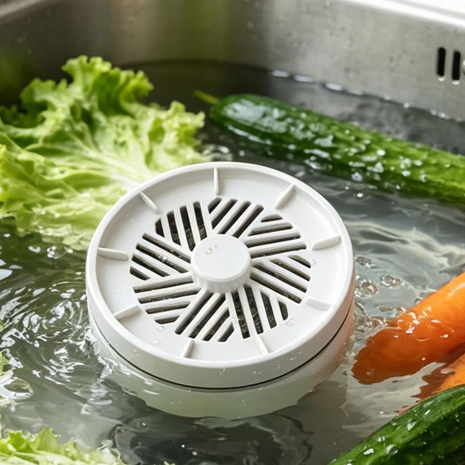Machine à laver portable pour fruits et légumes sans fil imperméable nettoyeur à électrolyse