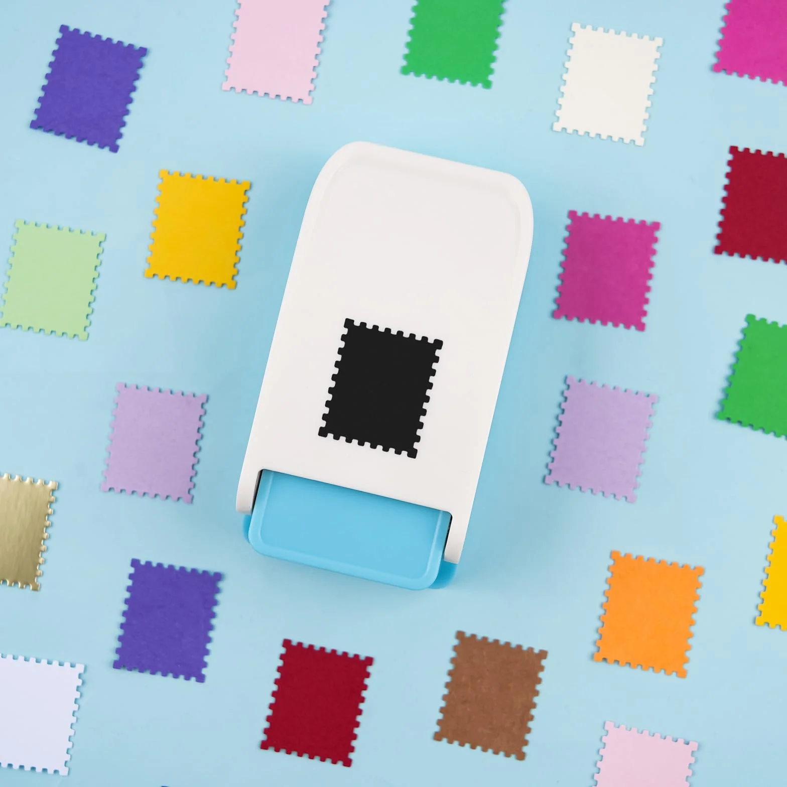 BAOFALI Perforatrice rectangulaire 2,5 x 0,2 x 0,3 cm - Perforatrice à levier pour papier, scrapbooking