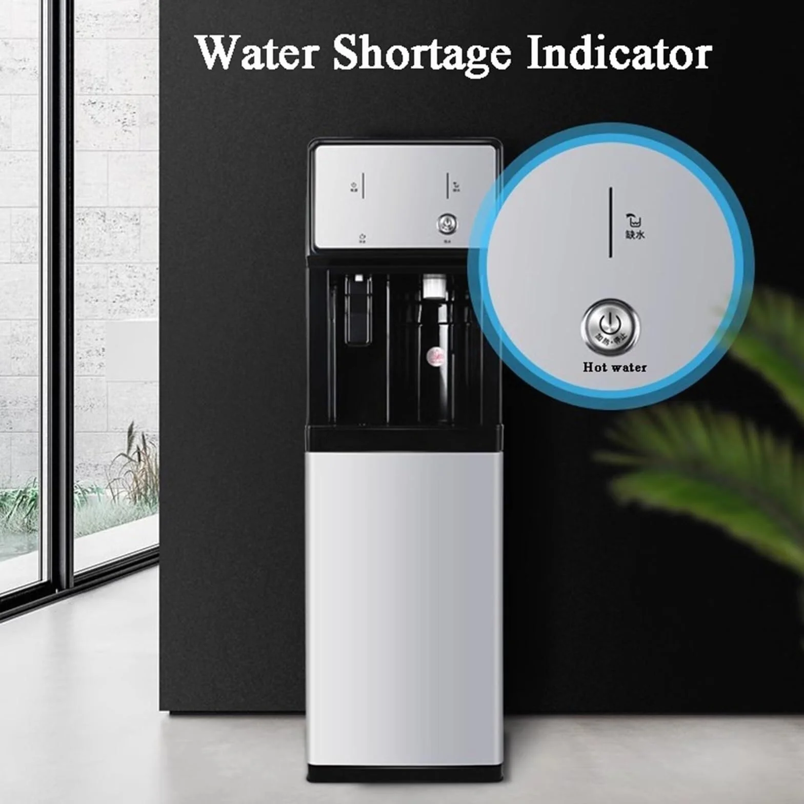 Refroidisseur d'eau Distributeur d'eau Autonome 220 V Fontaine À Eau Glacée Chaude Froide