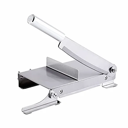 Coupe-viande professionnel acier inoxydable guillotine poulet canard poisson agneau équipement boucher
