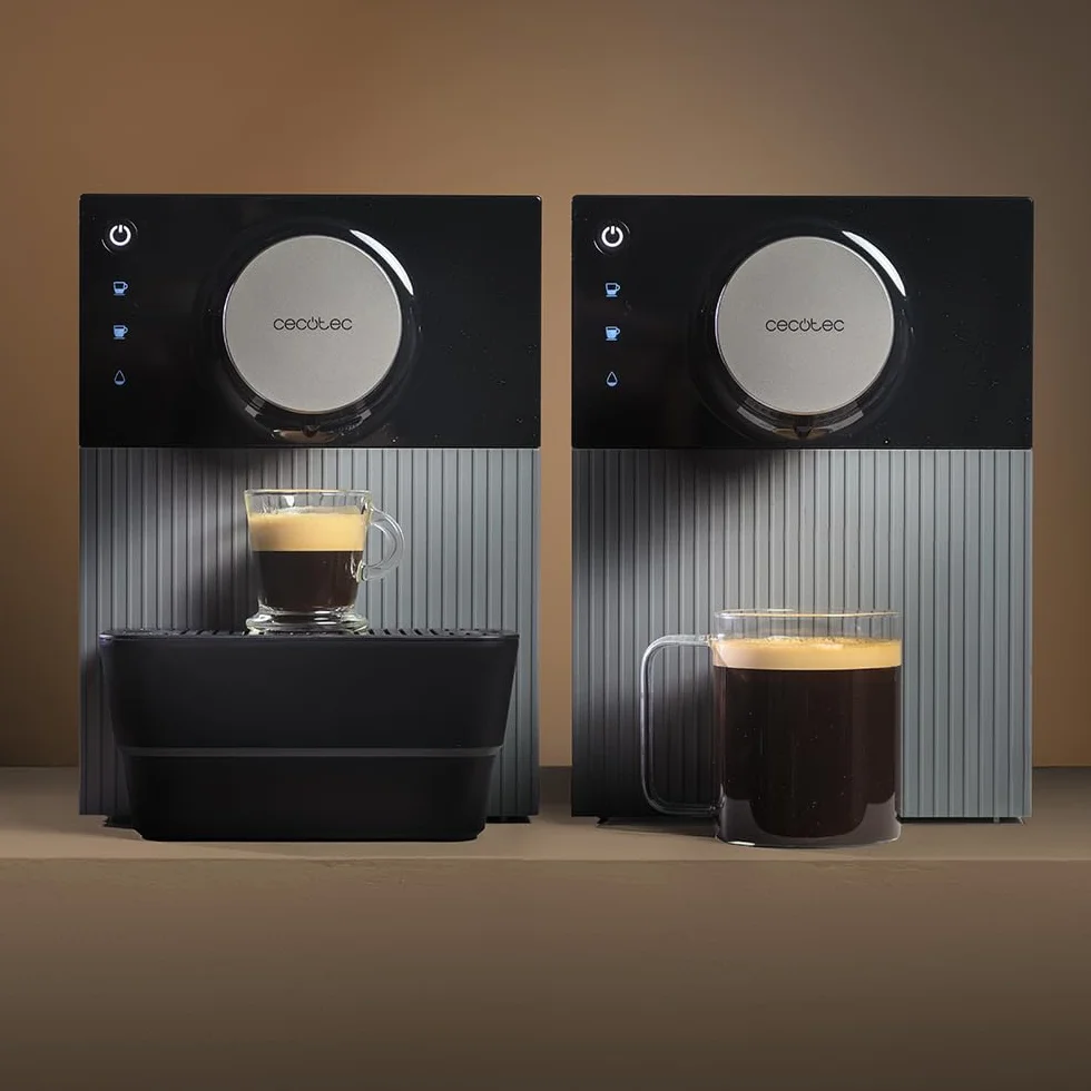 Cecotec Machine à Café Superautomatique Cremmaet Cube Rouge 1350W 19 Bars