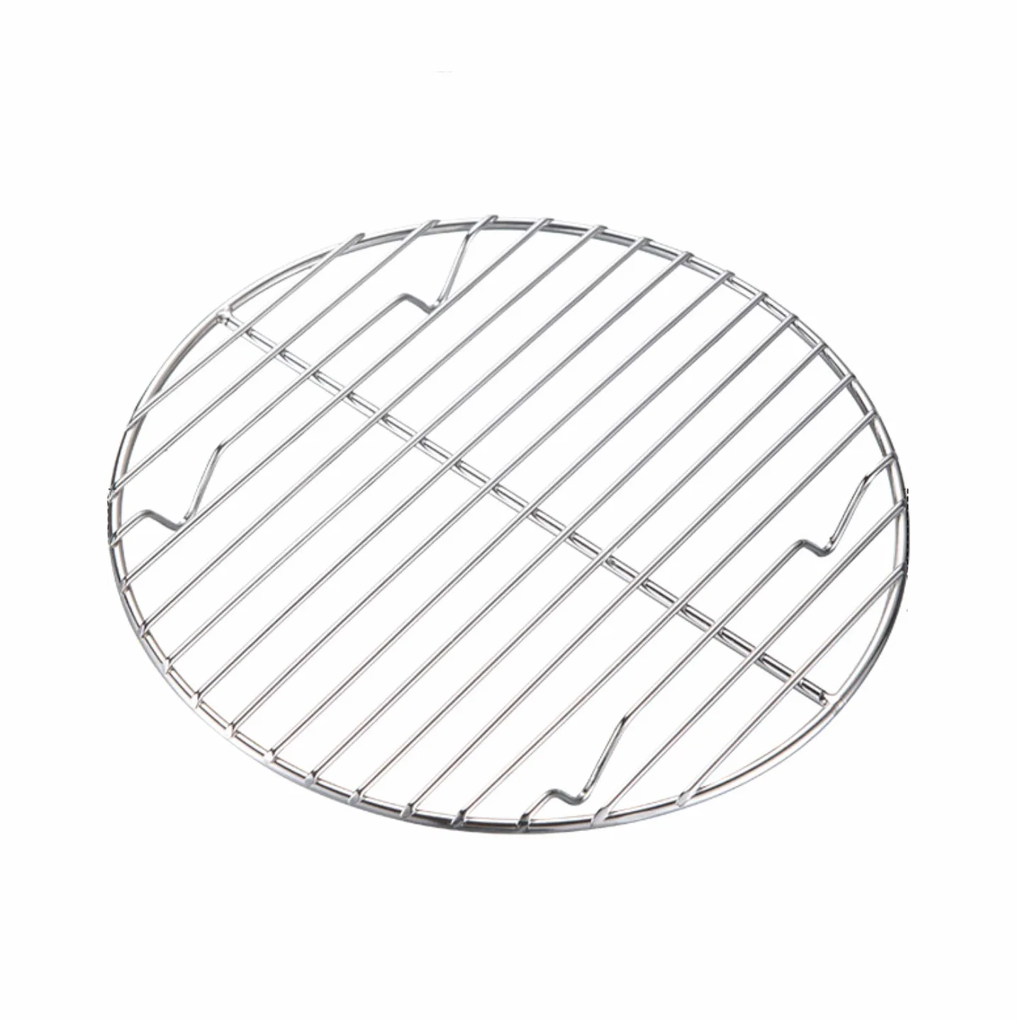 Campingmoon Grille de cuisson ronde en acier inoxydable 21 cm pour four hollandais