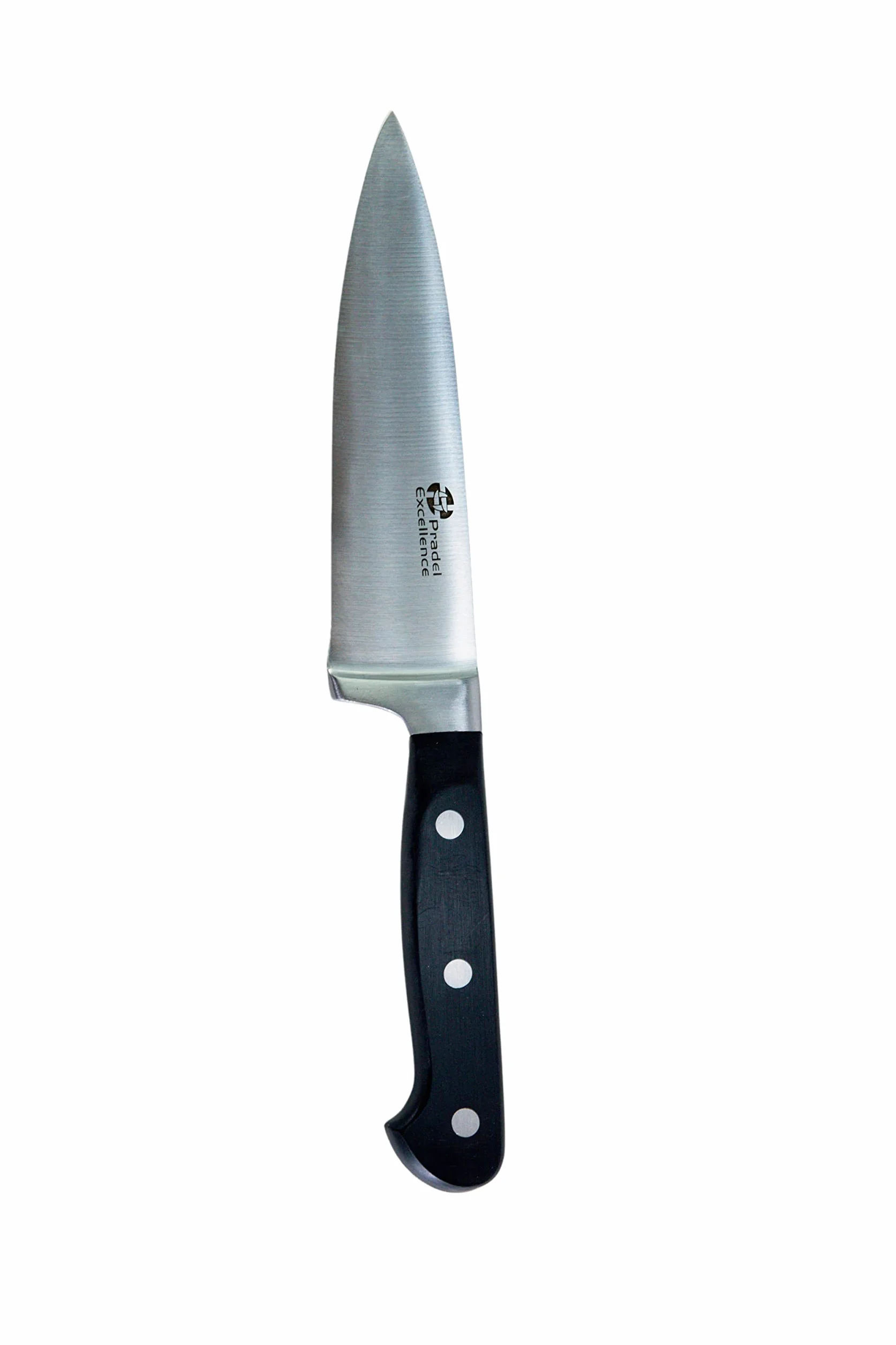 Pradel Excellence Couteau Chef 15 cm Acier Inoxydable 3Cr14 Manche POM Argent