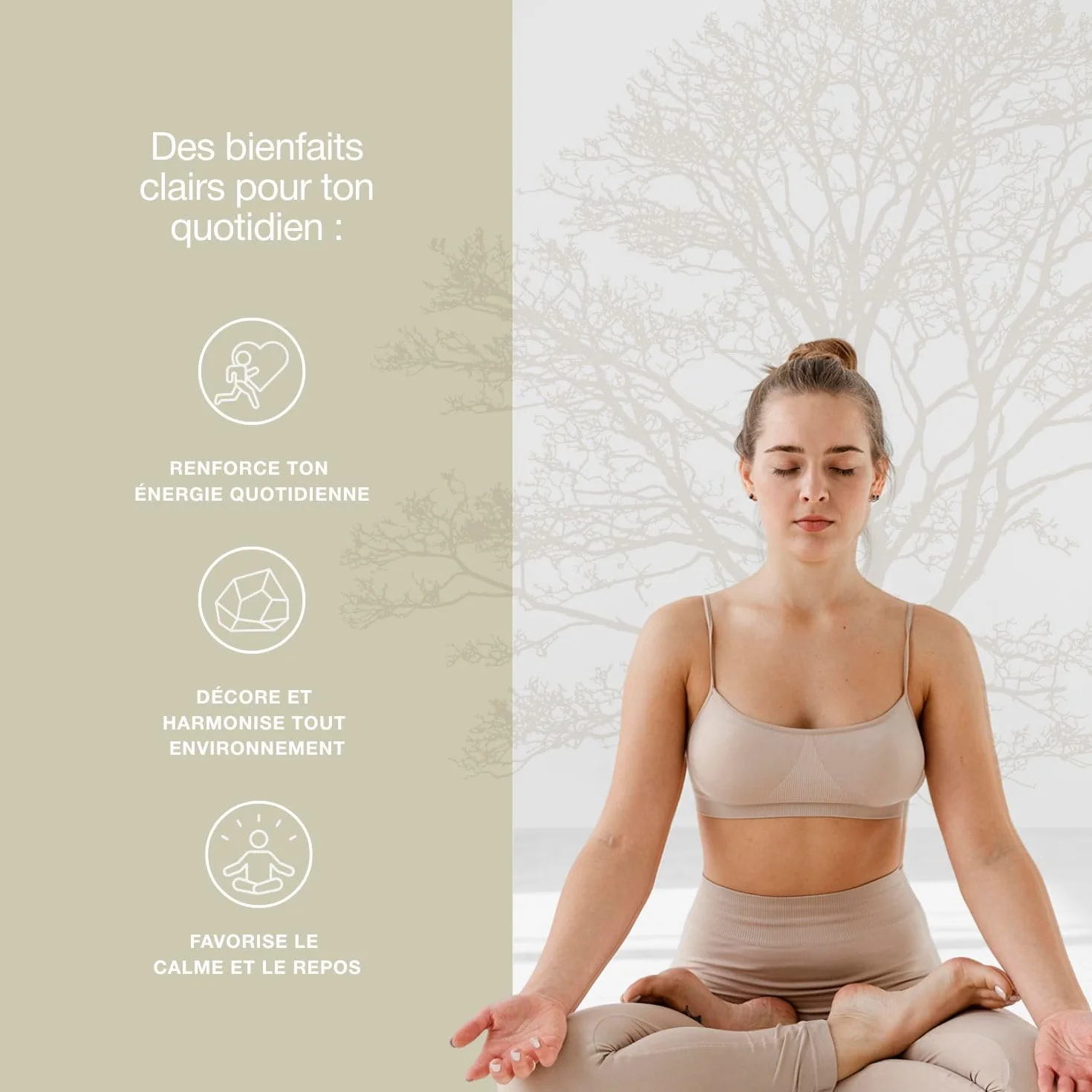 Coffret Premium Rituel Nettoyage Énergétique Palo Santo Purification Sauge Blanche Bracelet Sélénite Maison