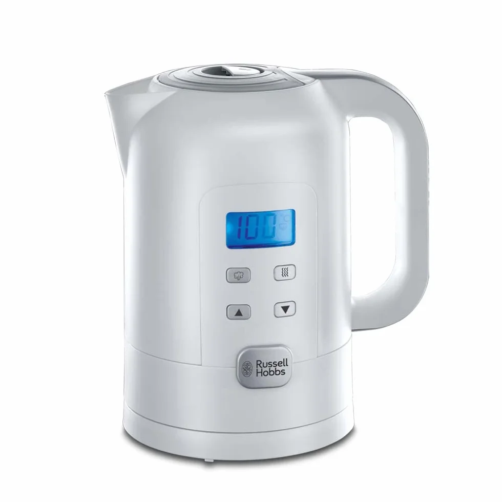 Russell Hobbs Bouilloire électrique Precision Control 1,7L 2200W écran LCD maintien au chaud 21150-70
