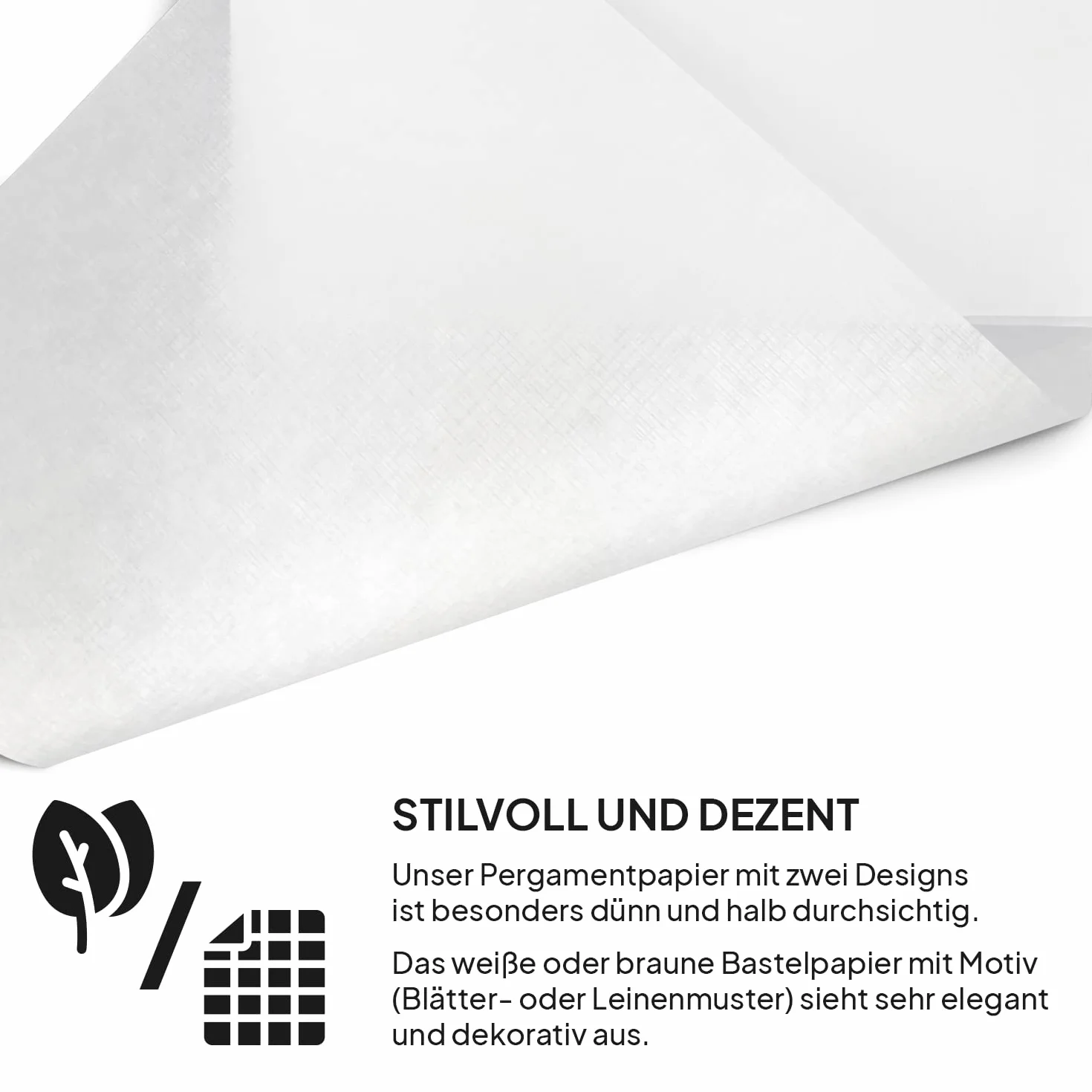 Papier Parchemin Blanc A4 210 x 297 mm Netuno 50x pour Invitations Mariage