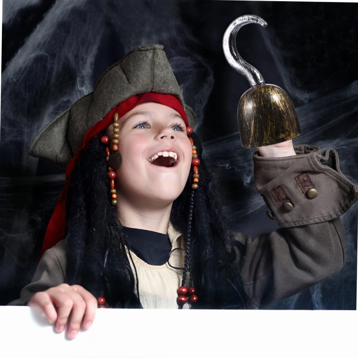 Hemobllo 6 Crochets de Pirate en Plastique Décoratifs pour Fête Cosplay et Déguisement
