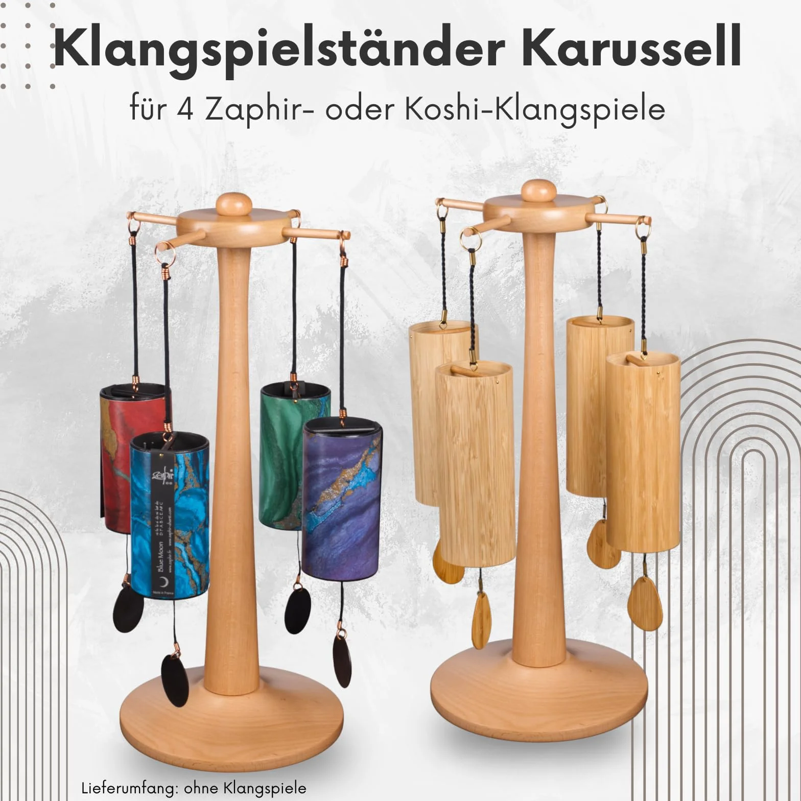 Carillon Support Carrousel pour 4 Zaphir ou Koshi carillons
