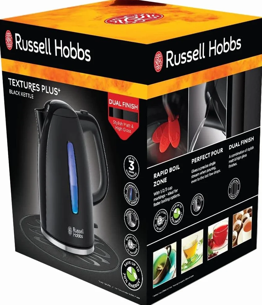 Russell Hobbs Bouilloire Electrique 1,7 L 2400 W 22591-70