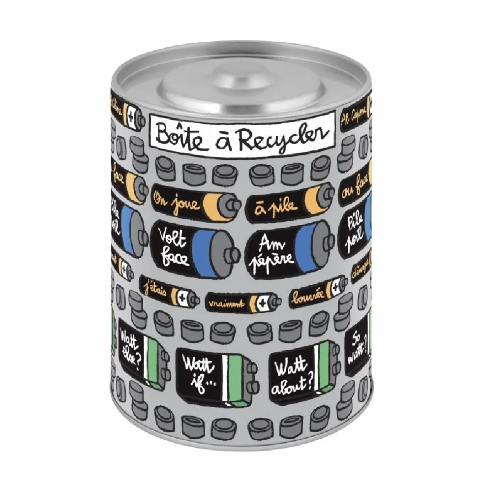 Boîte à Piles en Métal DLP
