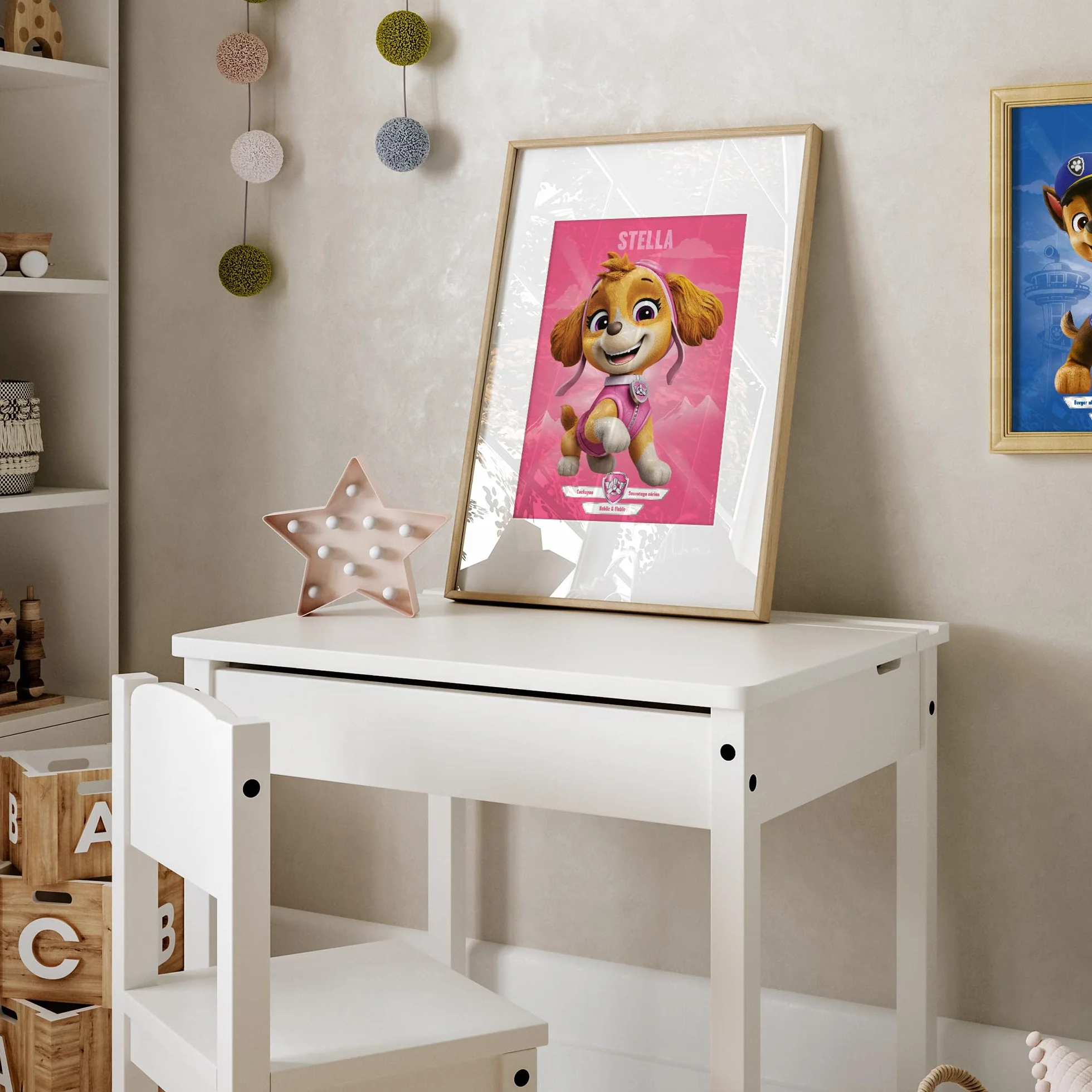PAW Patrol Lot de 6 posters Héros - Décoration Chambre Enfant (6A4)