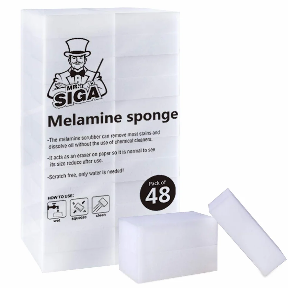 Éponges Magiques en Mélamine MR.SIGA Lot de 48