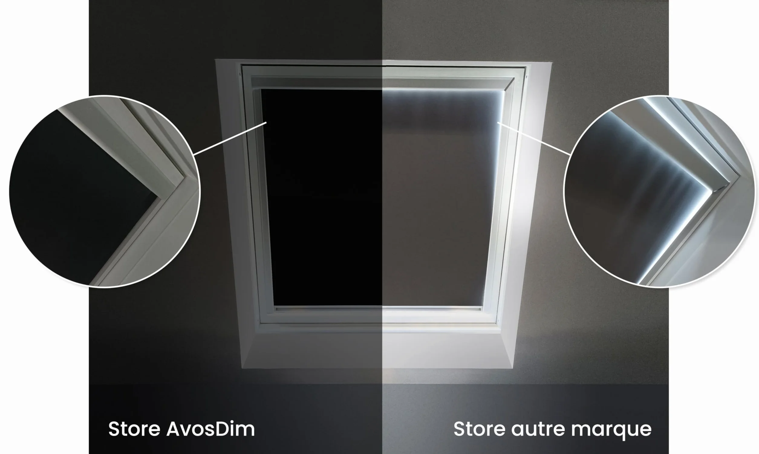 Velux Compatible 102 Gris Anthracite Store Occultant