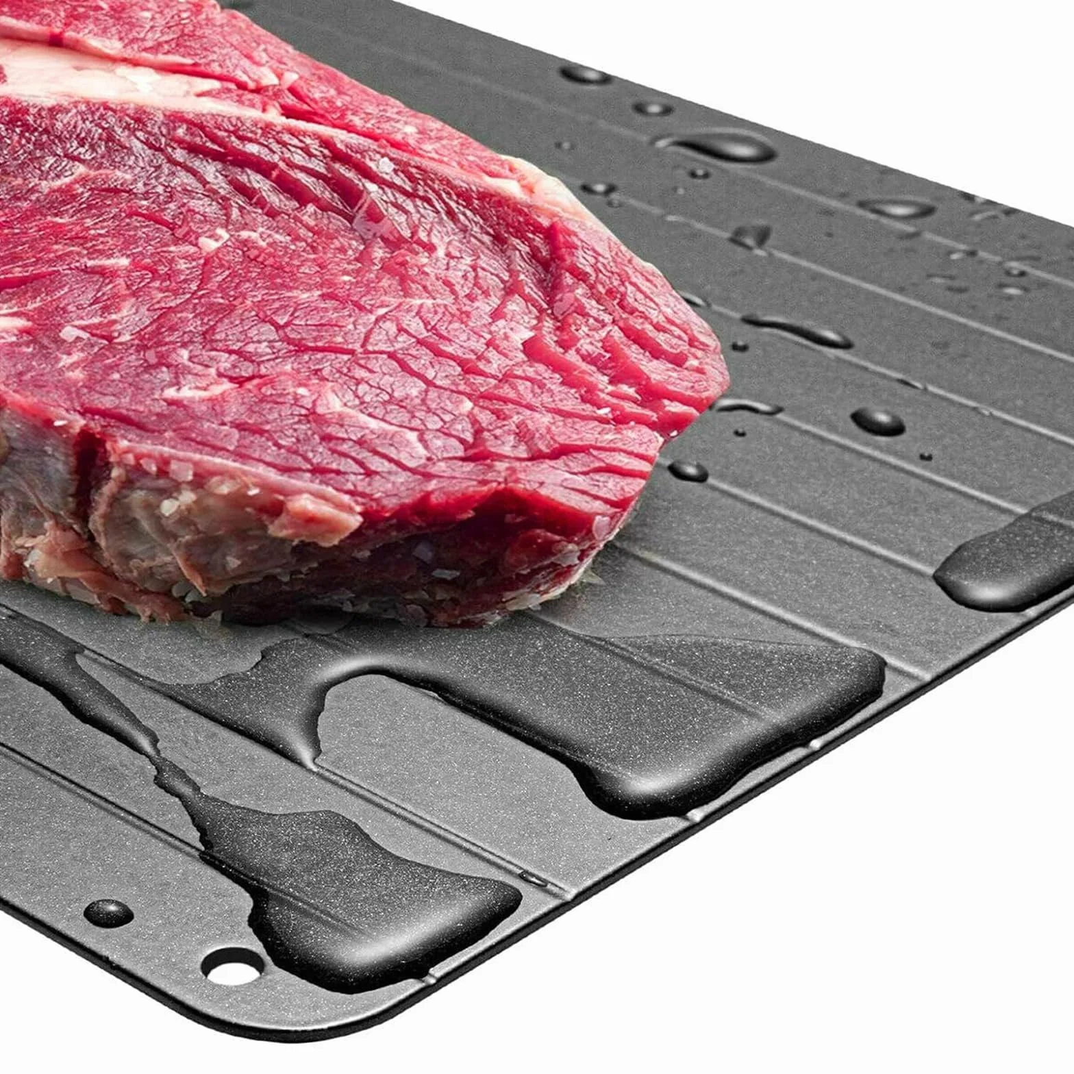 Plateau de Décongélation Rapide en Aluminium pour Viande Poisson Surgelés