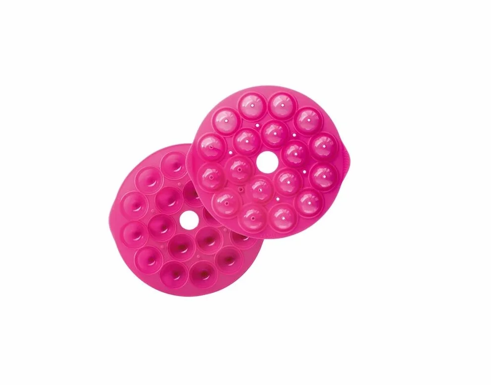 Lékué Cake Pop moule 18 Cavité Silicone 45 x 35 x 25 cm Rose