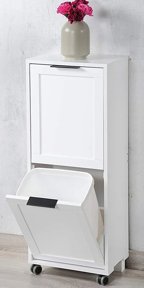 Kesper Armoire universelle avec système de tri sélectif MDF 36 x 94 x 24 cm