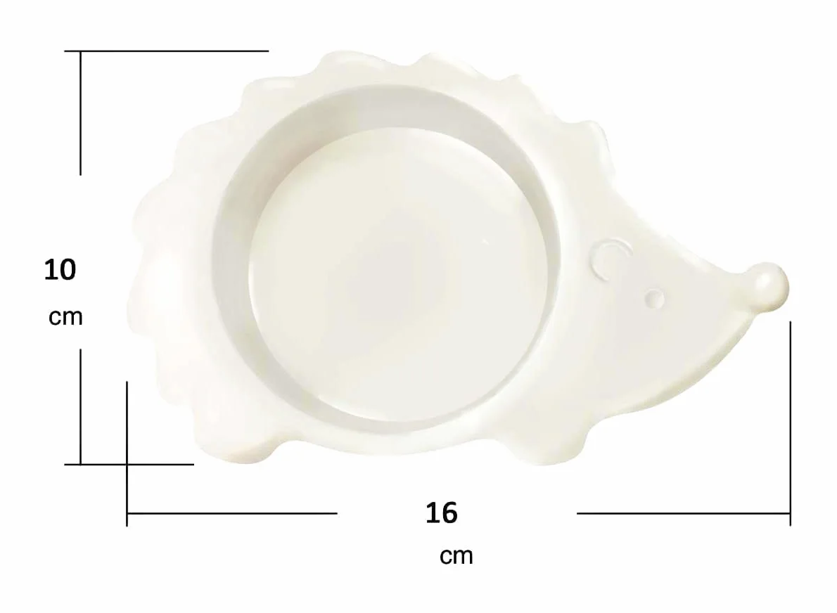 Bol en porcelaine forme hérisson