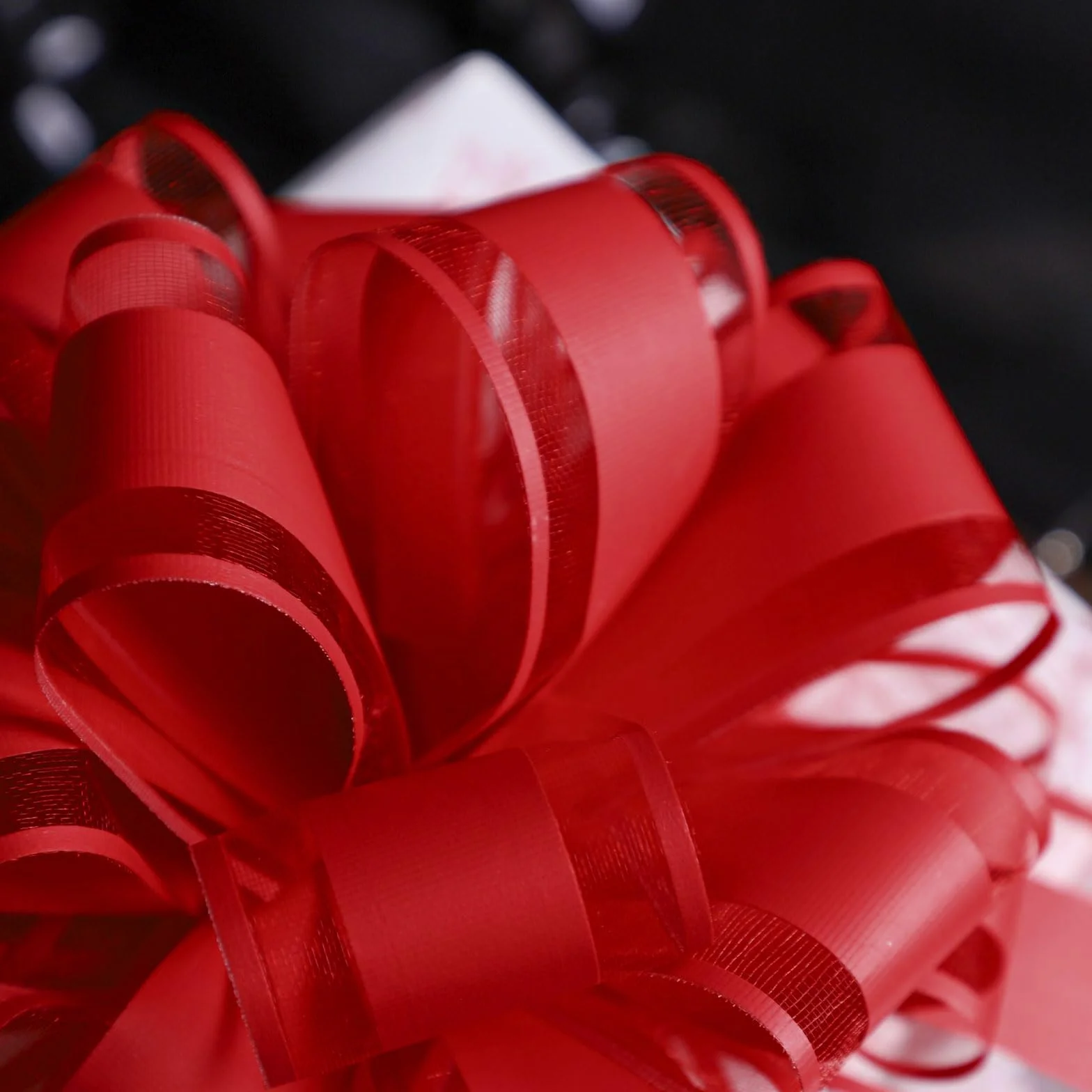 Noeuds Cadeau 15 cm Grands Décoratifs d'emballage Cadeau Rouge pour Mariage Anniversaire Noël