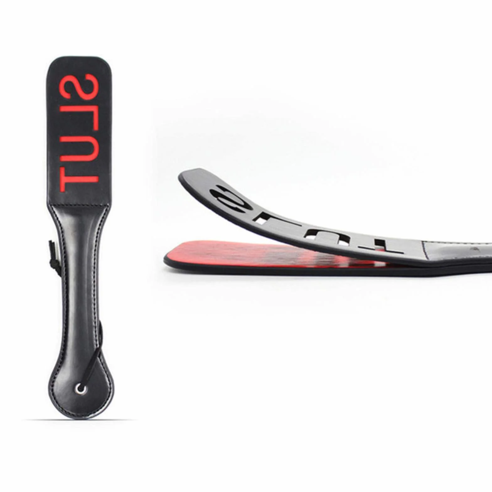 Slut Sex & Mischief Heart Slapper Paddle Whips BDSM Sex Toys pour Couples Bondage