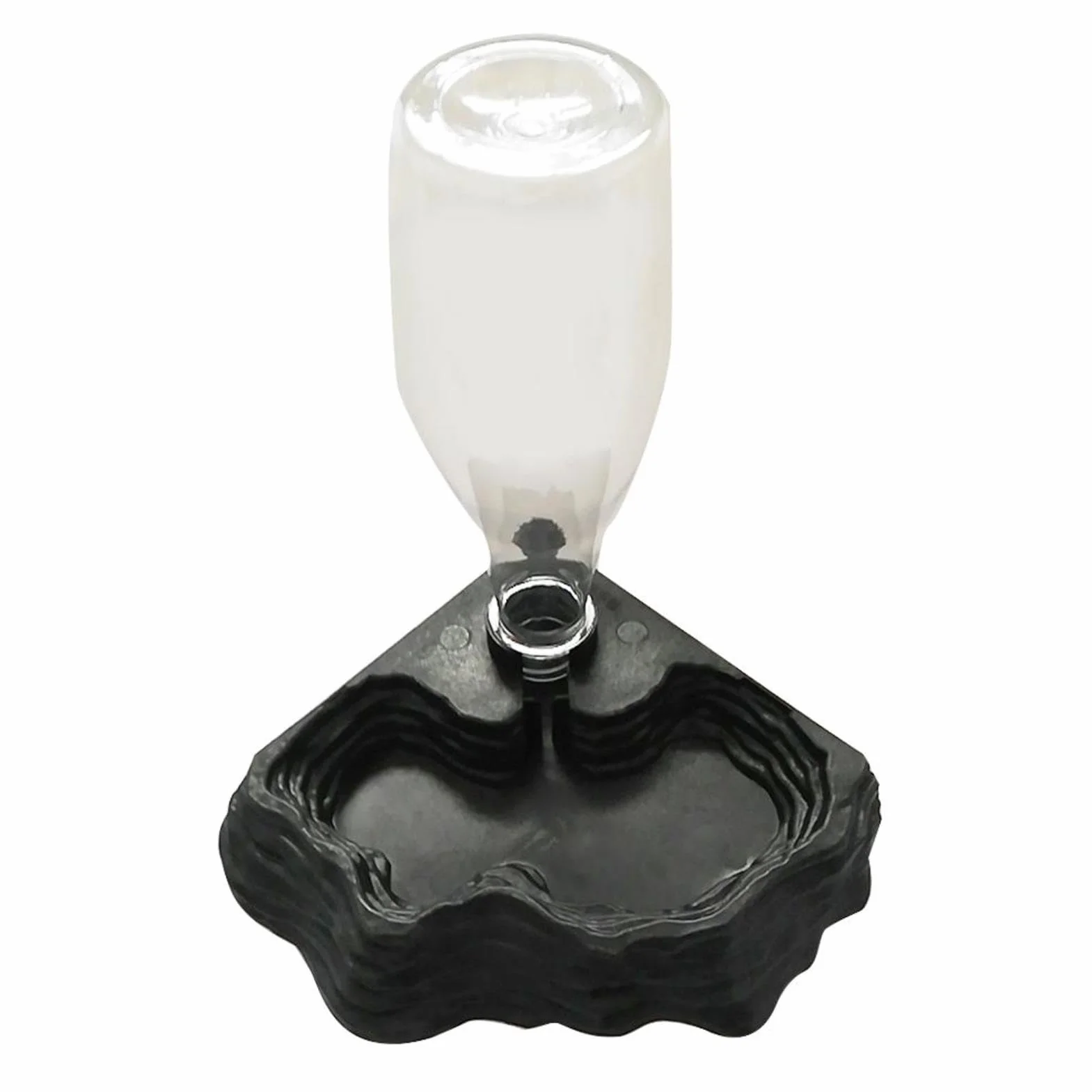 Distributeur d'eau pour reptiles Fontaine automatique pour terrarium cascade siphon amphibien bol à boire