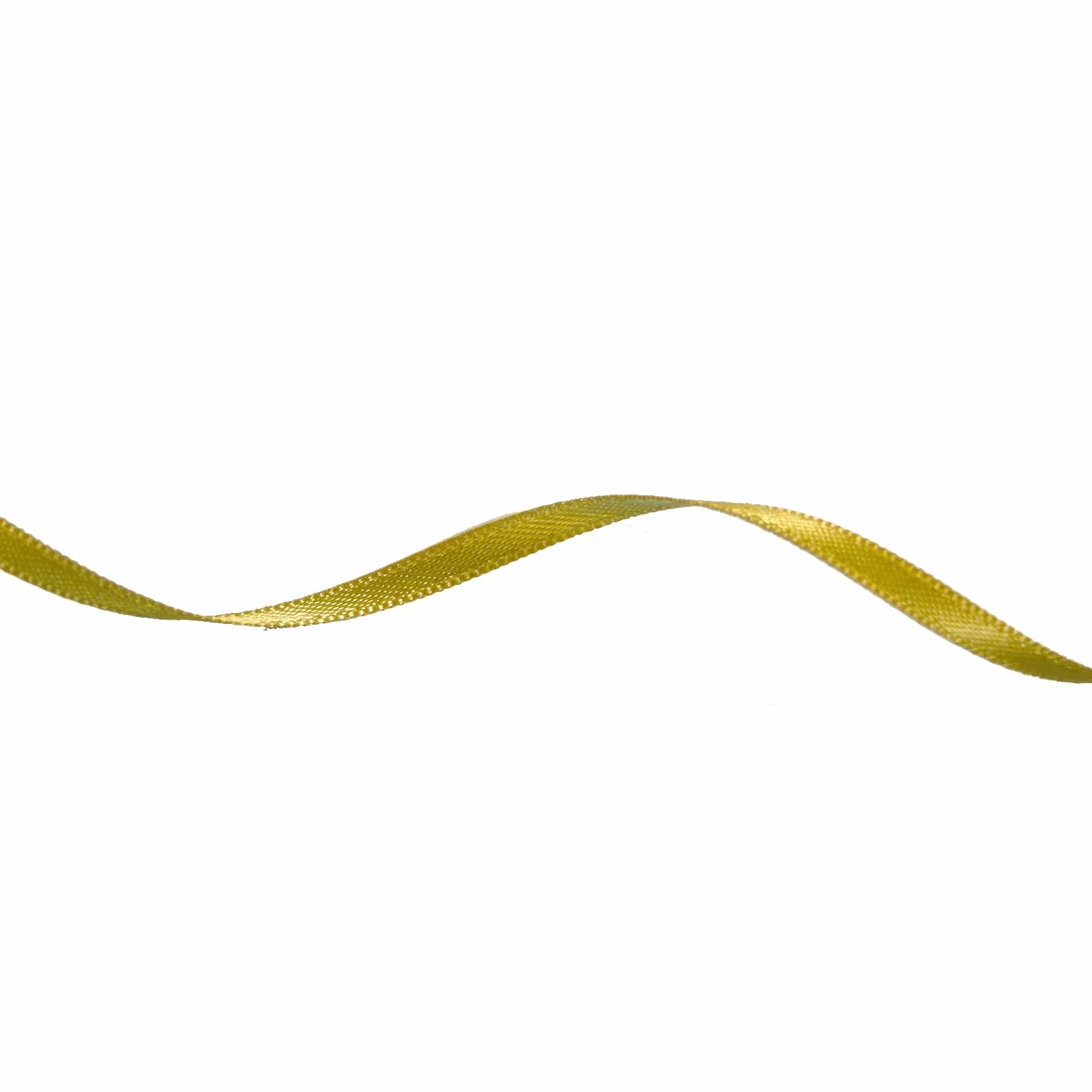 Vaessen Creative Ruban Satin Doré 10 m x 3 mm Bolduc Biais de Couture