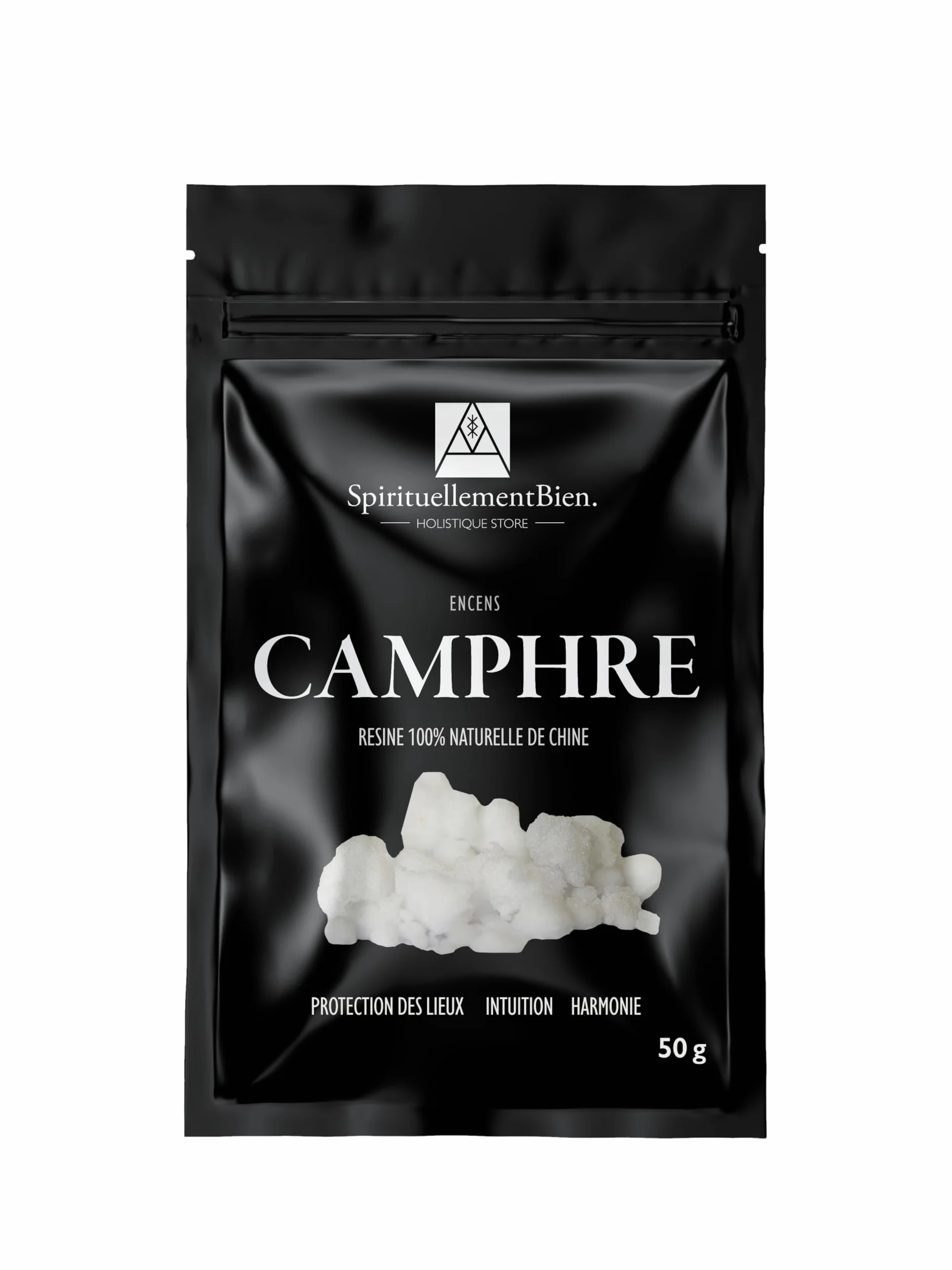 Encens Camphre résine 100% Naturel en Grain 50gr pour Fumigation Protection des lieux