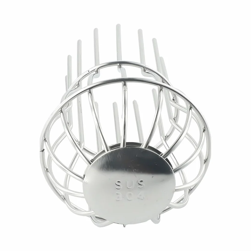 Drain de toit en acier inoxydable 304 Leaf Plus Protection anti-bûches 75 tubes
