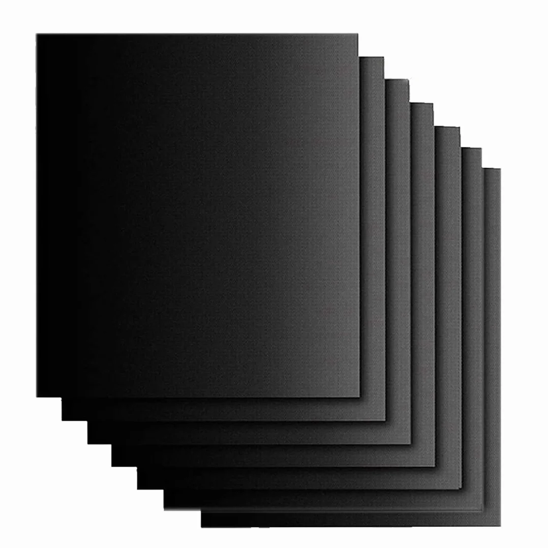 Tapis de Cuisson Barbecue 6 Pièces 40 x 32.5cm Anti-adhérent Réutilisable