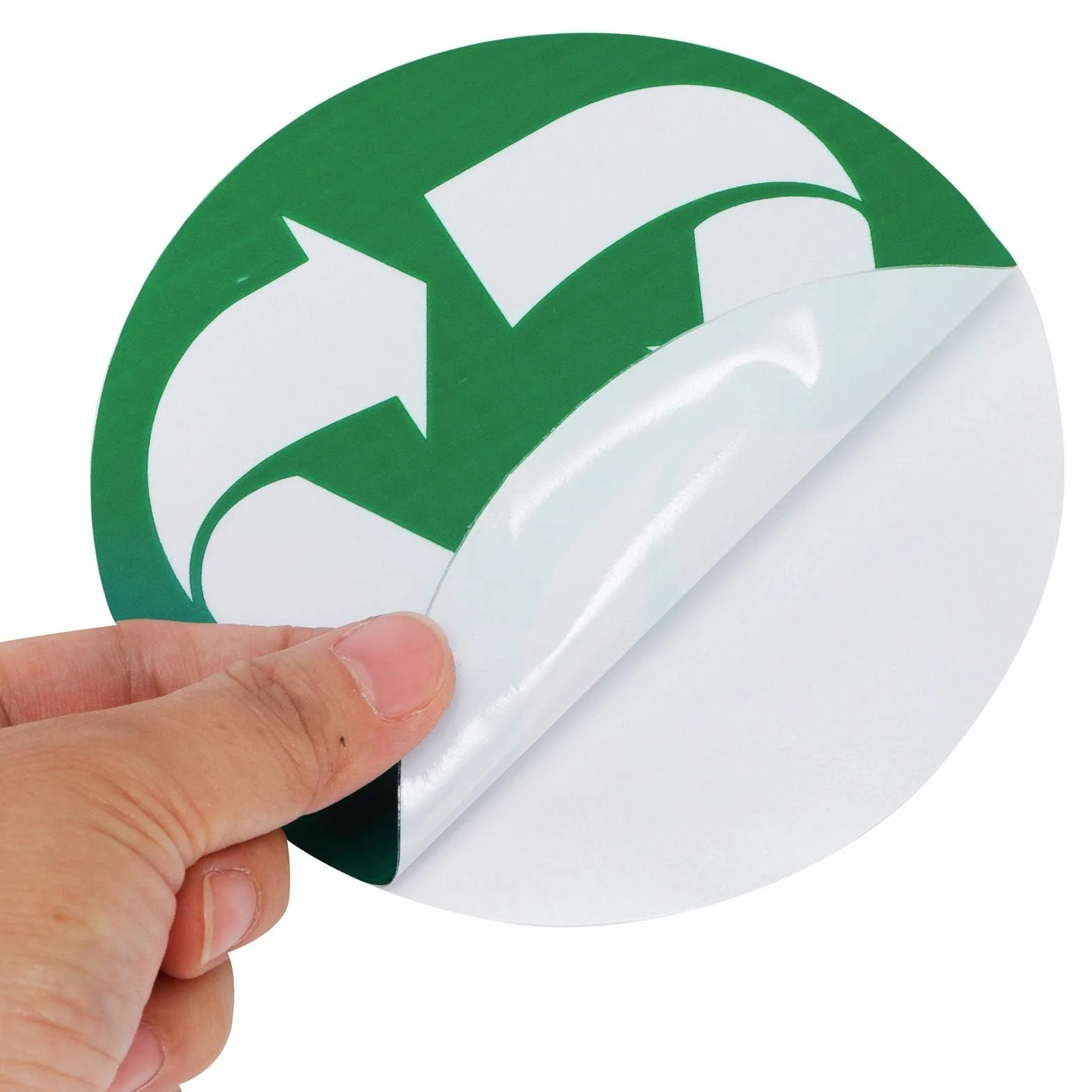 Autocollant de Recyclage HERCHR, Pack de 18 Autocollants Vinyle pour Poubelle Intérieur Extérieur