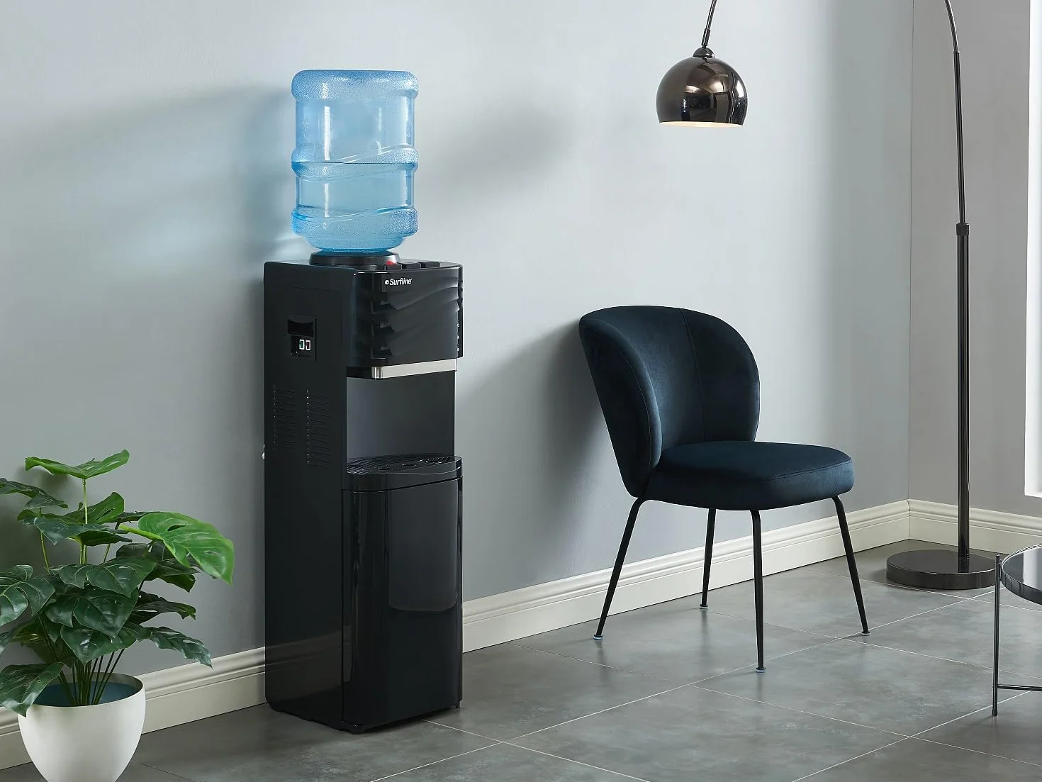 Fontaine à Eau FORTEX 11/18L Eau Froide/Chaude Noir