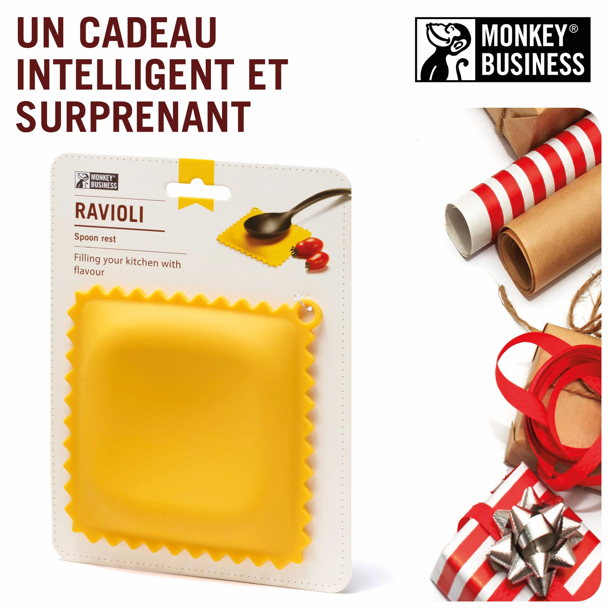 Porte-cuillère Ravioli Comptoir Cuisine Accessoire Cuisine Monkey Business
