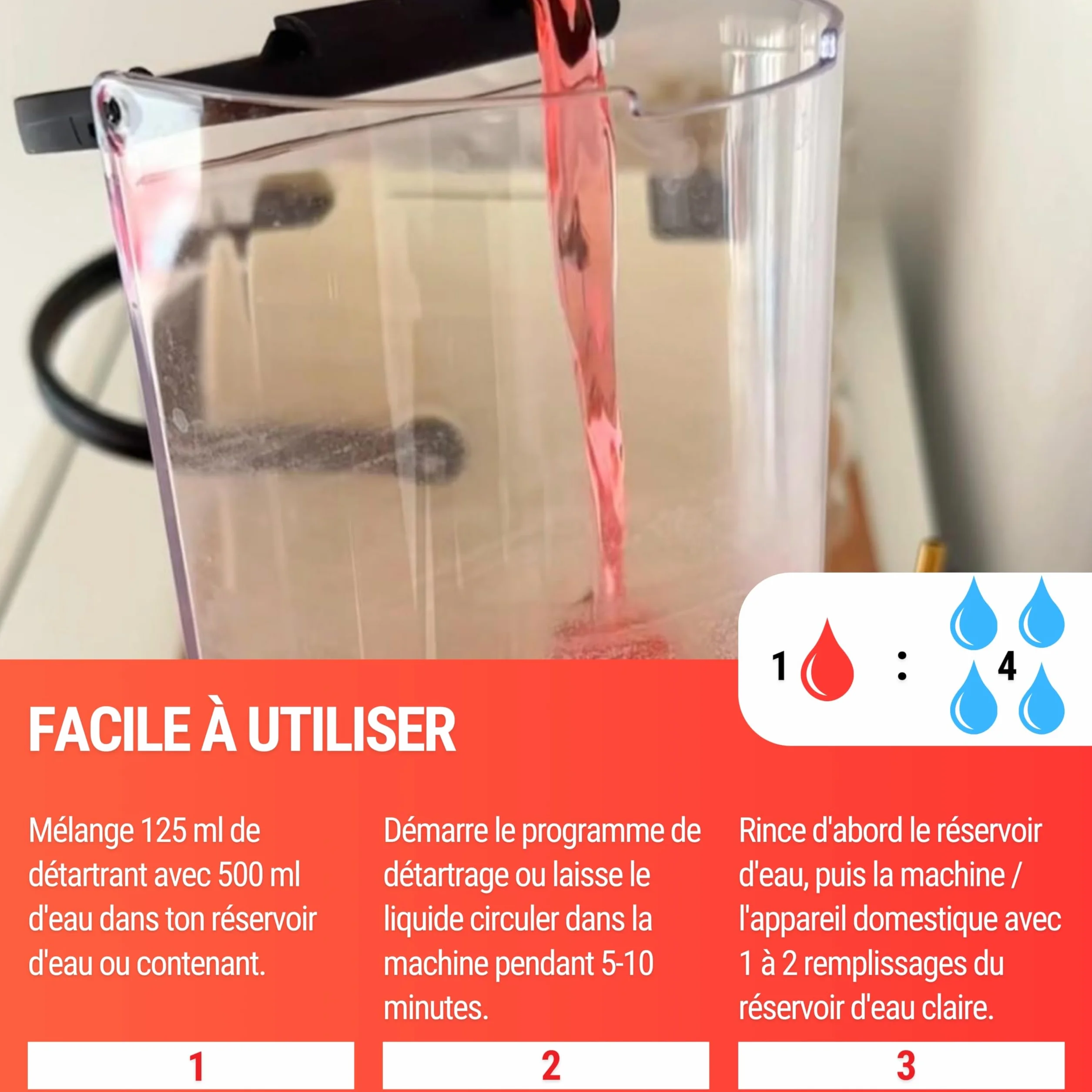 Maxxi Clean Détartrant universel pour machines à café 2x 750 ml