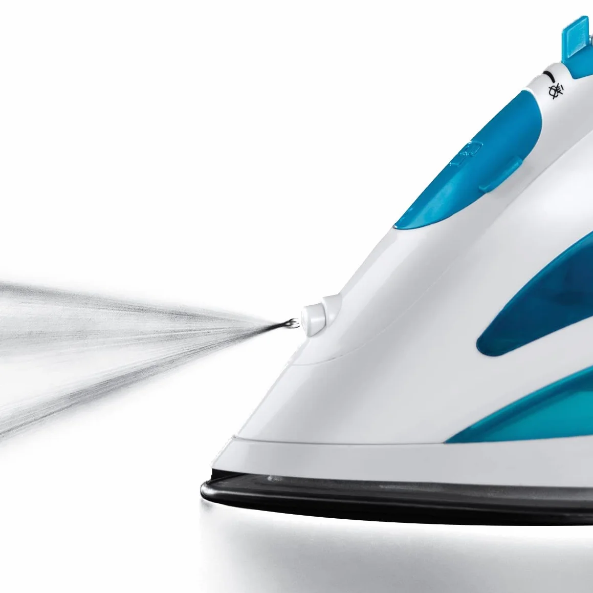 Russell Hobbs Fer à repasser vapeur Steamglide Pro 2600 W semelle céramique 300ml anticalcaire