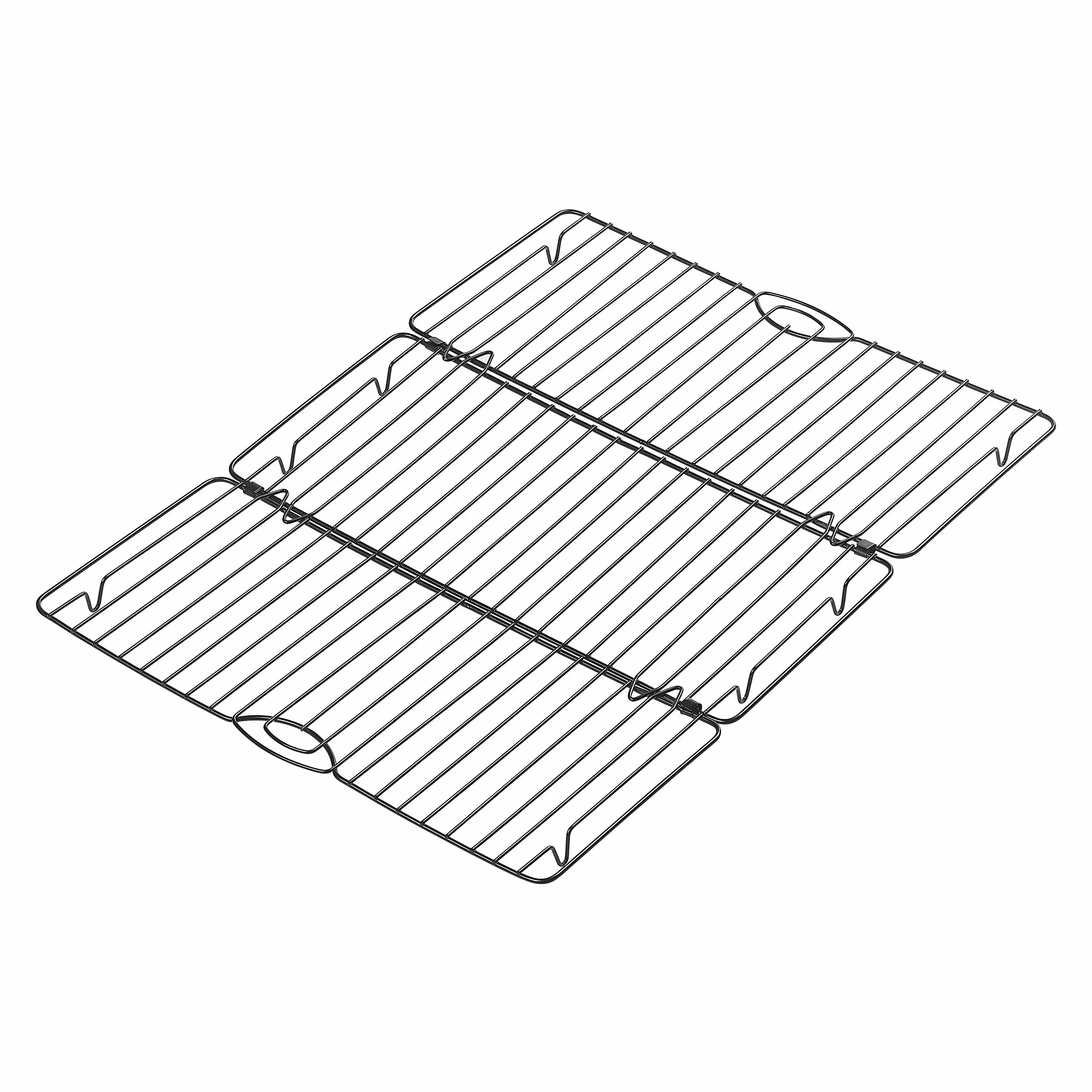 Tala Grille de Refroidissement Pliable 44 x 32 cm Métal pour Gâteaux Biscuits Pain Muffins Pâtisseries