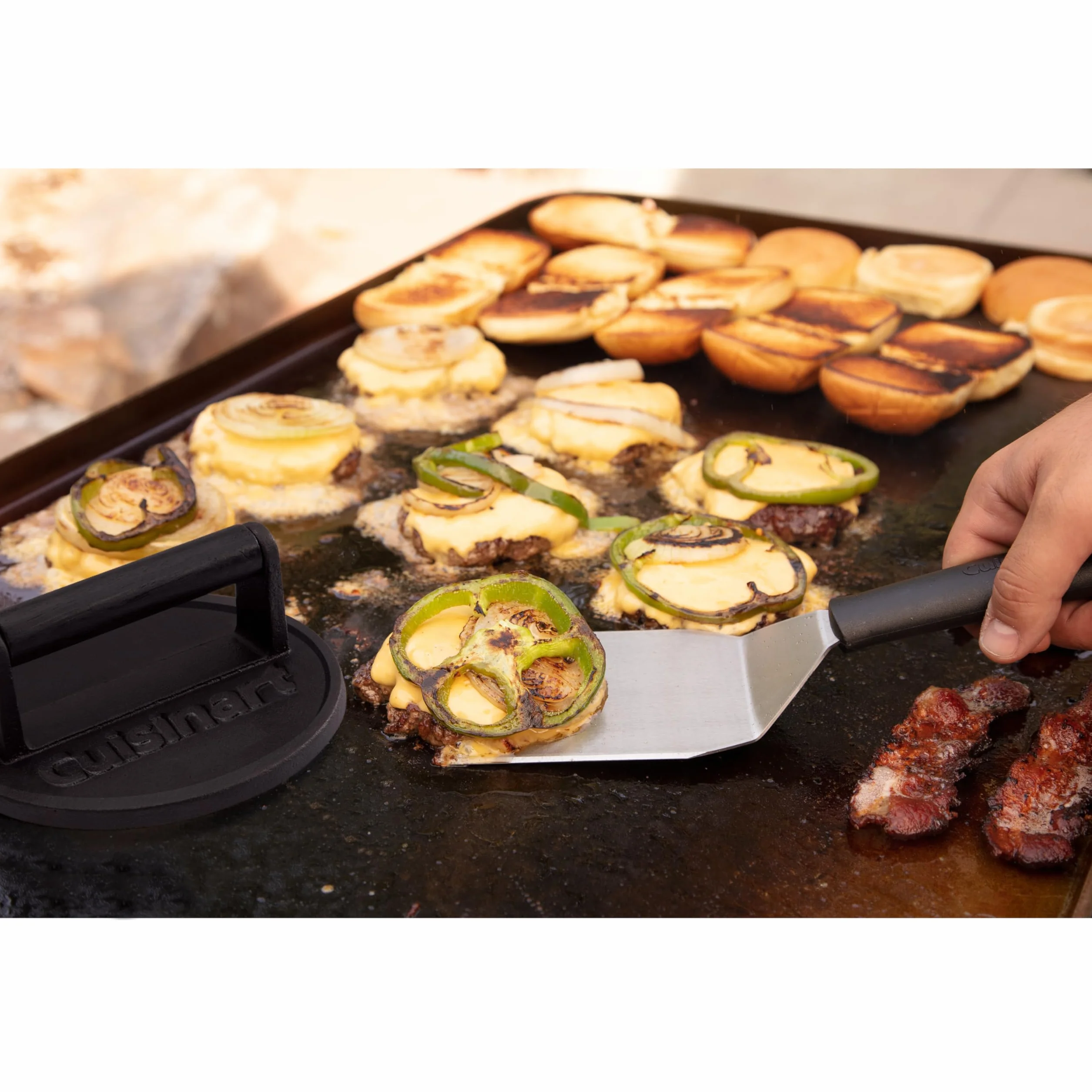 Cuisinart CISB-111 Cast Iron Smashed Burger Press