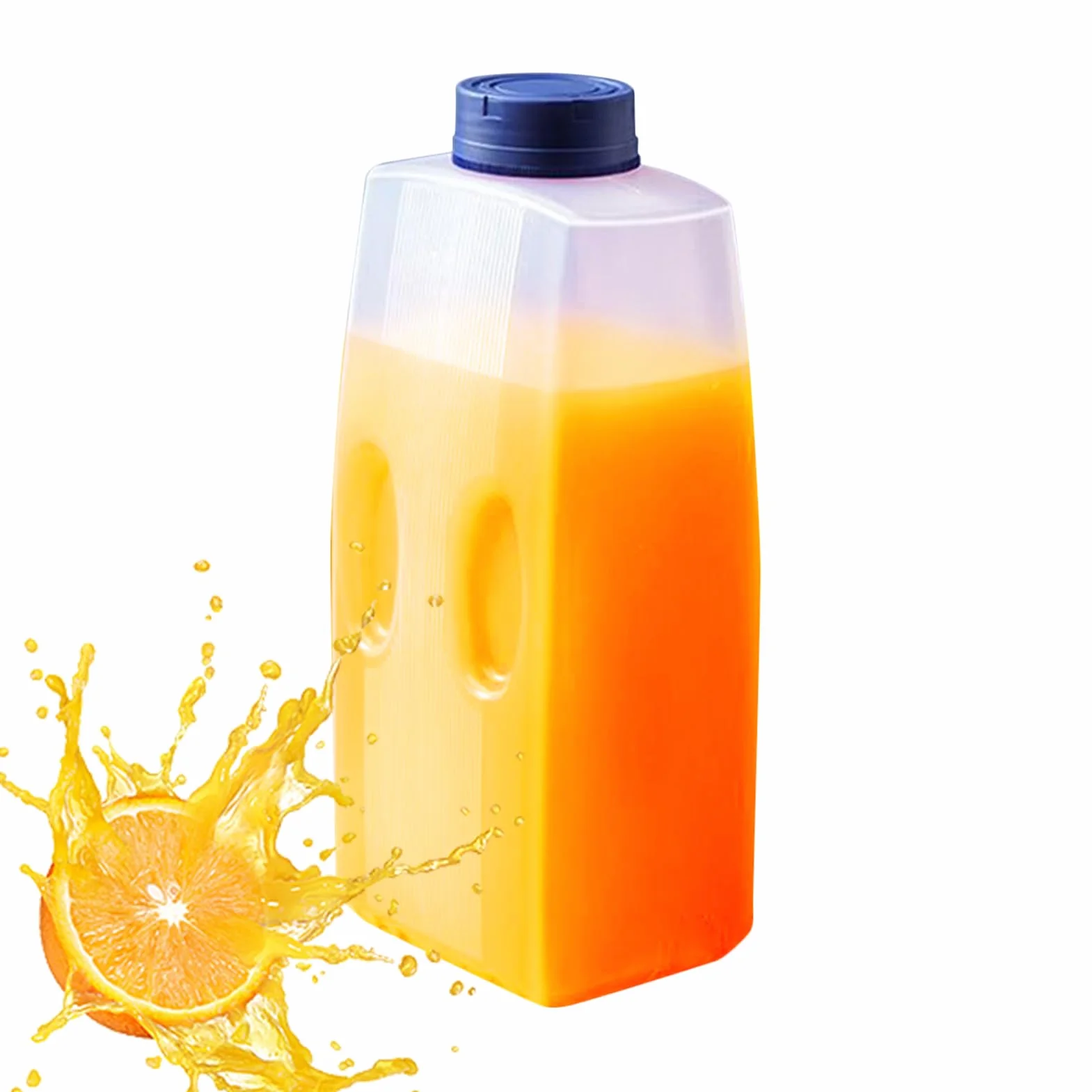 Bouteille pour jus de fruits 2 L anti-fuite avec échelle pour boissons froides