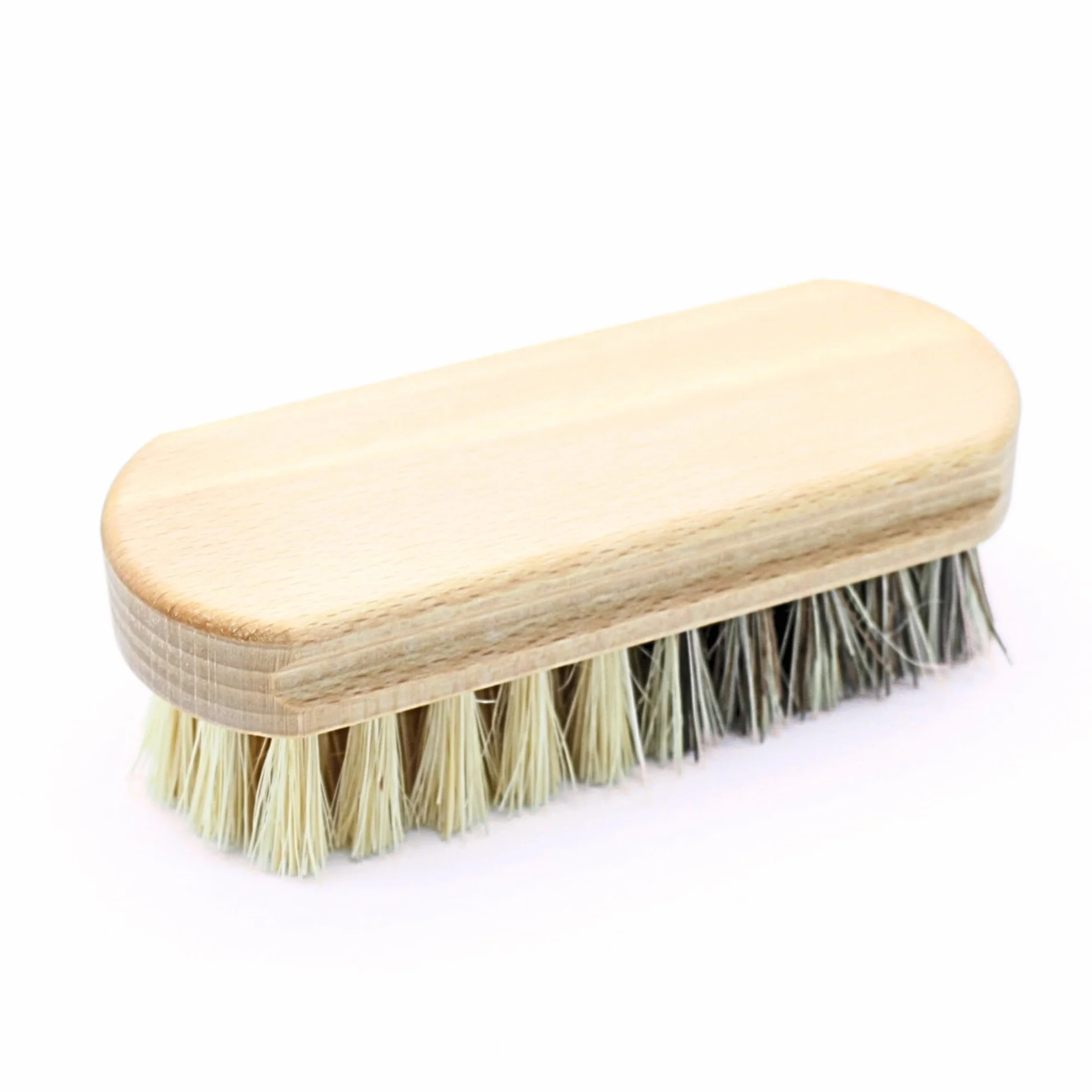 Brosse à légumes en hêtre pour fruits et crudités - Design ergonomique - Brosse de cuisine en bois