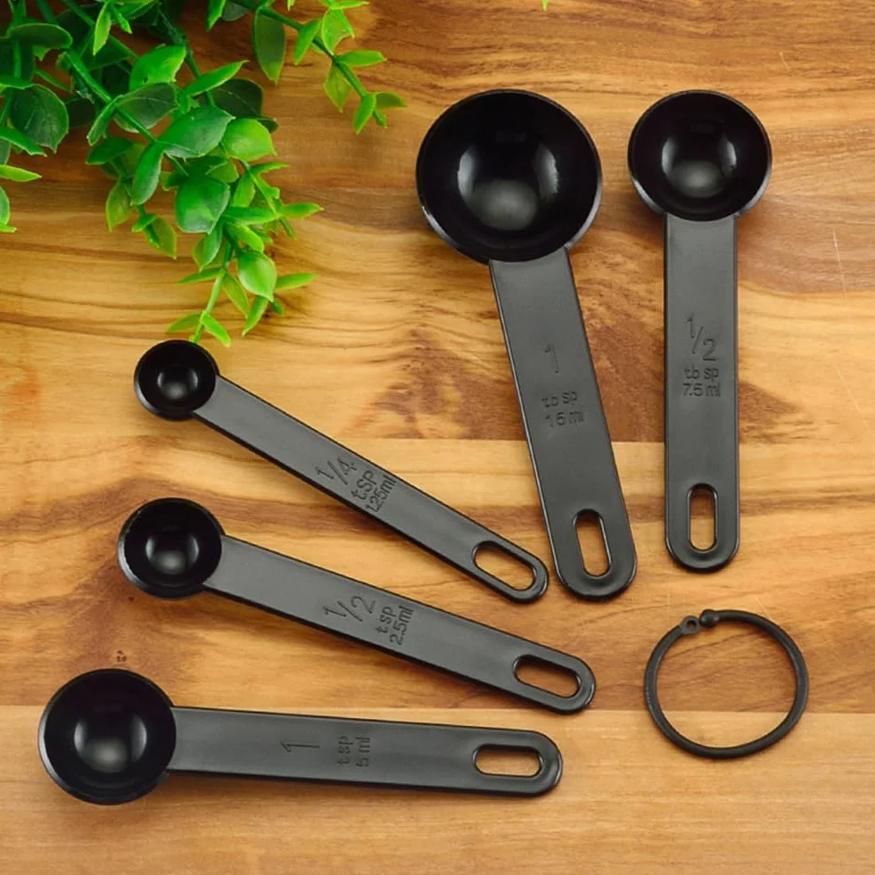 Ensemble de Tasses et Cuillères à Mesurer 10 Pièce Universelles Faciles à Lire Outil de Cuisine Emboîtable
