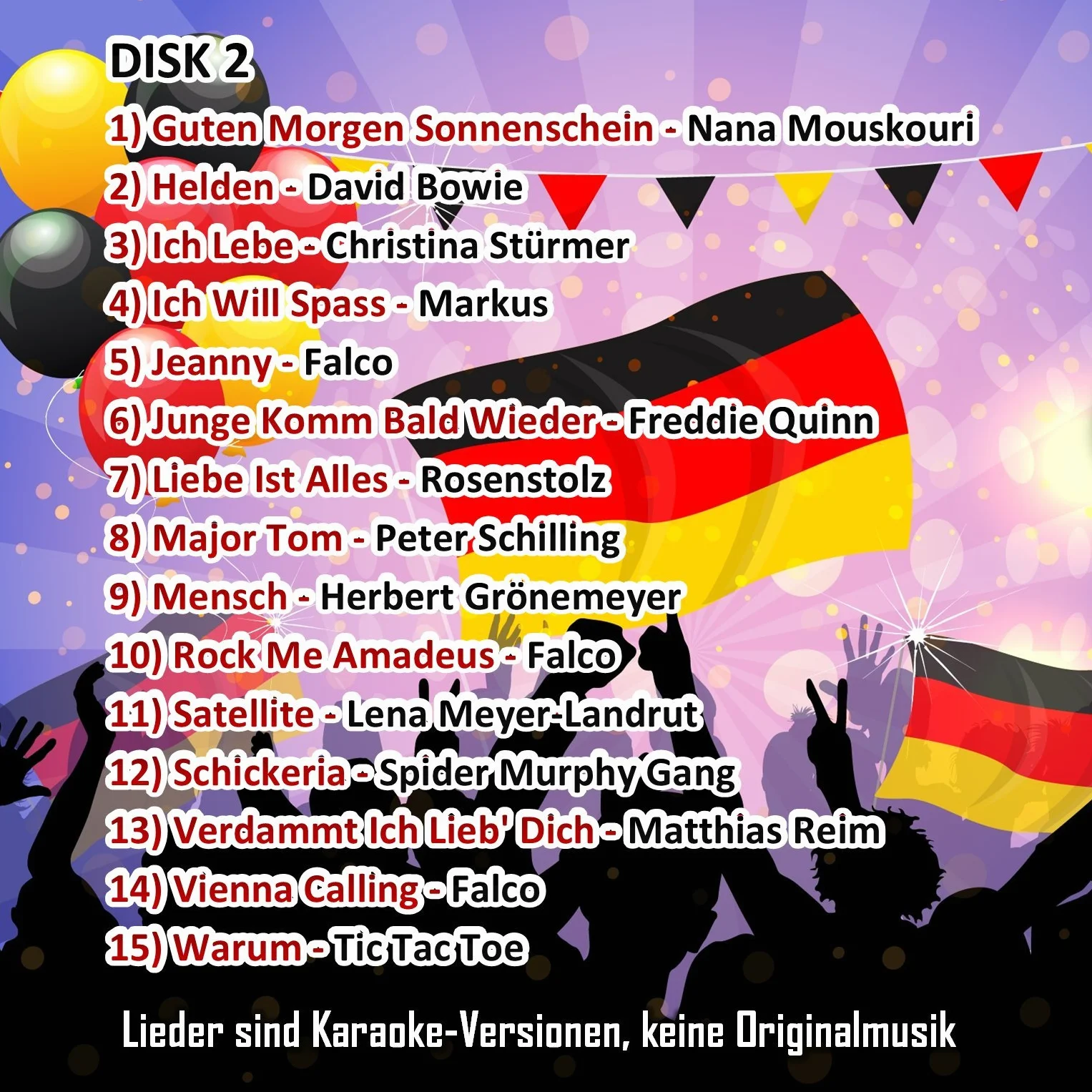 Mr Entertainer DEUTSCHE G. Die 30 Besten Songs German