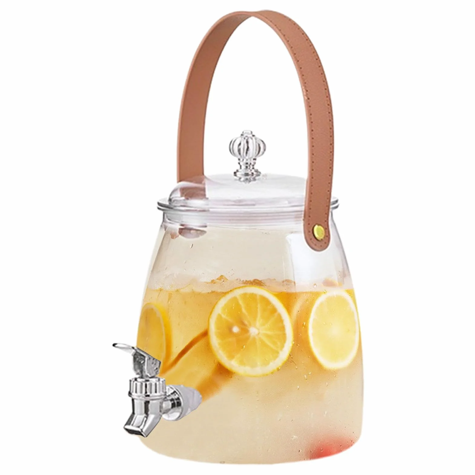 Distributeur de boisson 3 l en verre avec robinet pour boissons froides